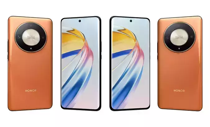 Honor X9b Sunrise Orange High Poly