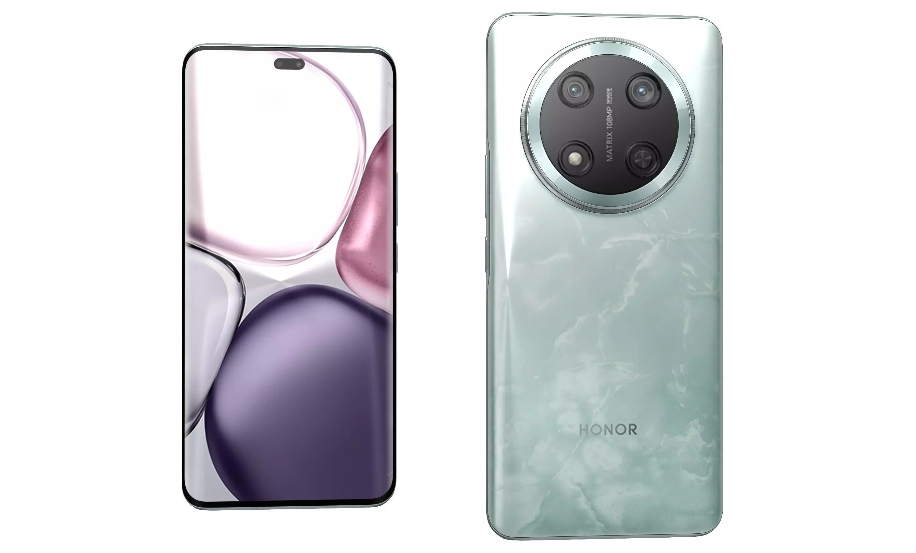 Honor X9C All Colors High Poly 3D model_1