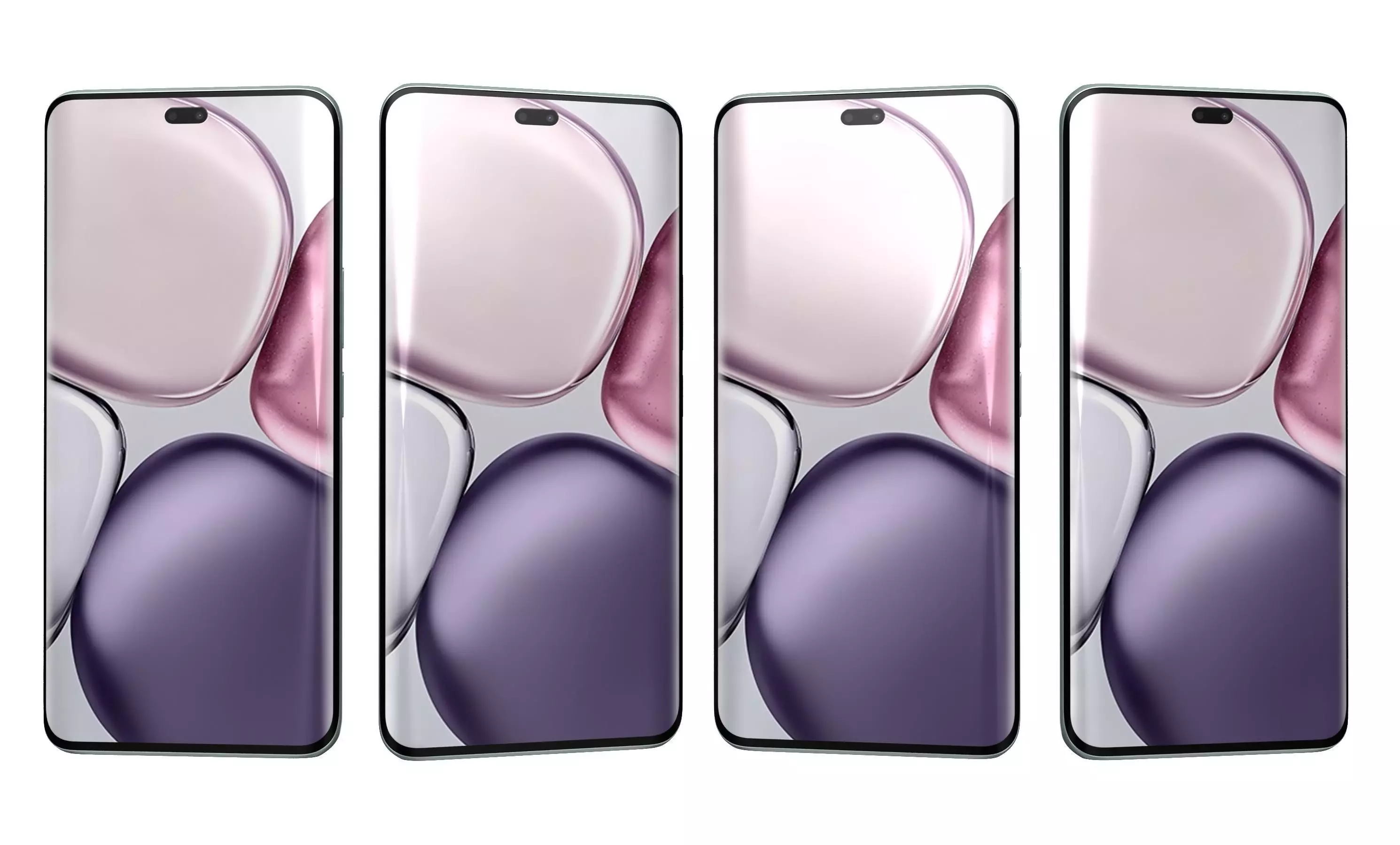 Honor X9C All Colors High Poly 3D model_40