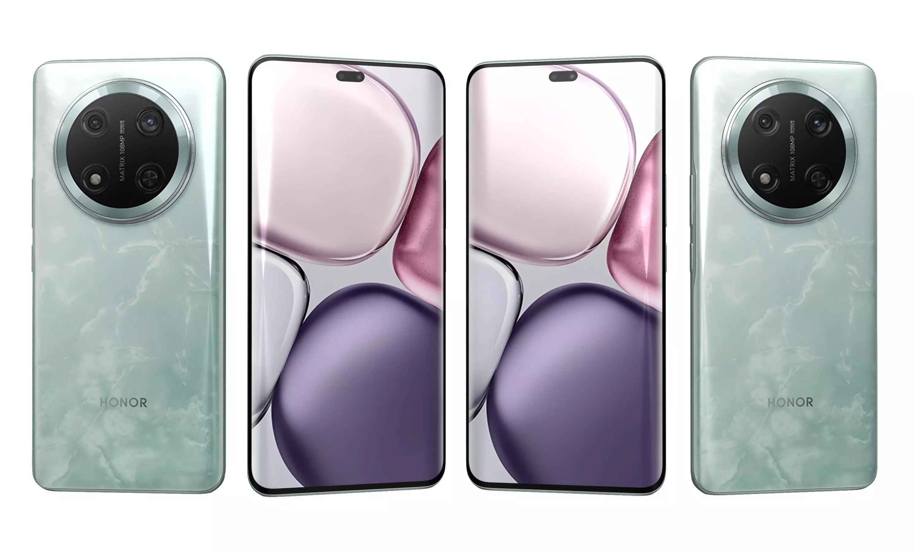 Honor X9C All Colors High Poly 3D model_39