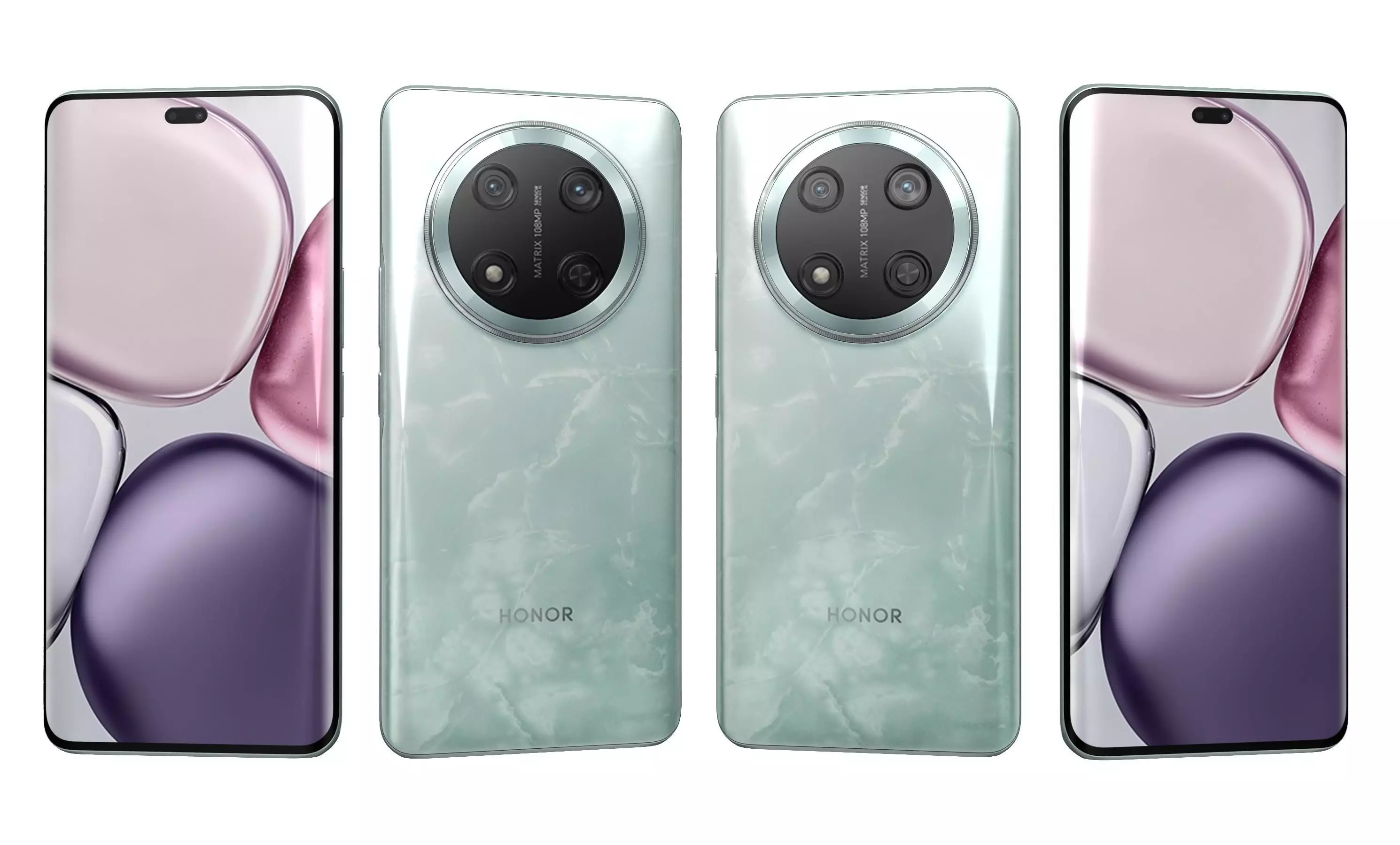 Honor X9C All Colors High Poly 3D model_37