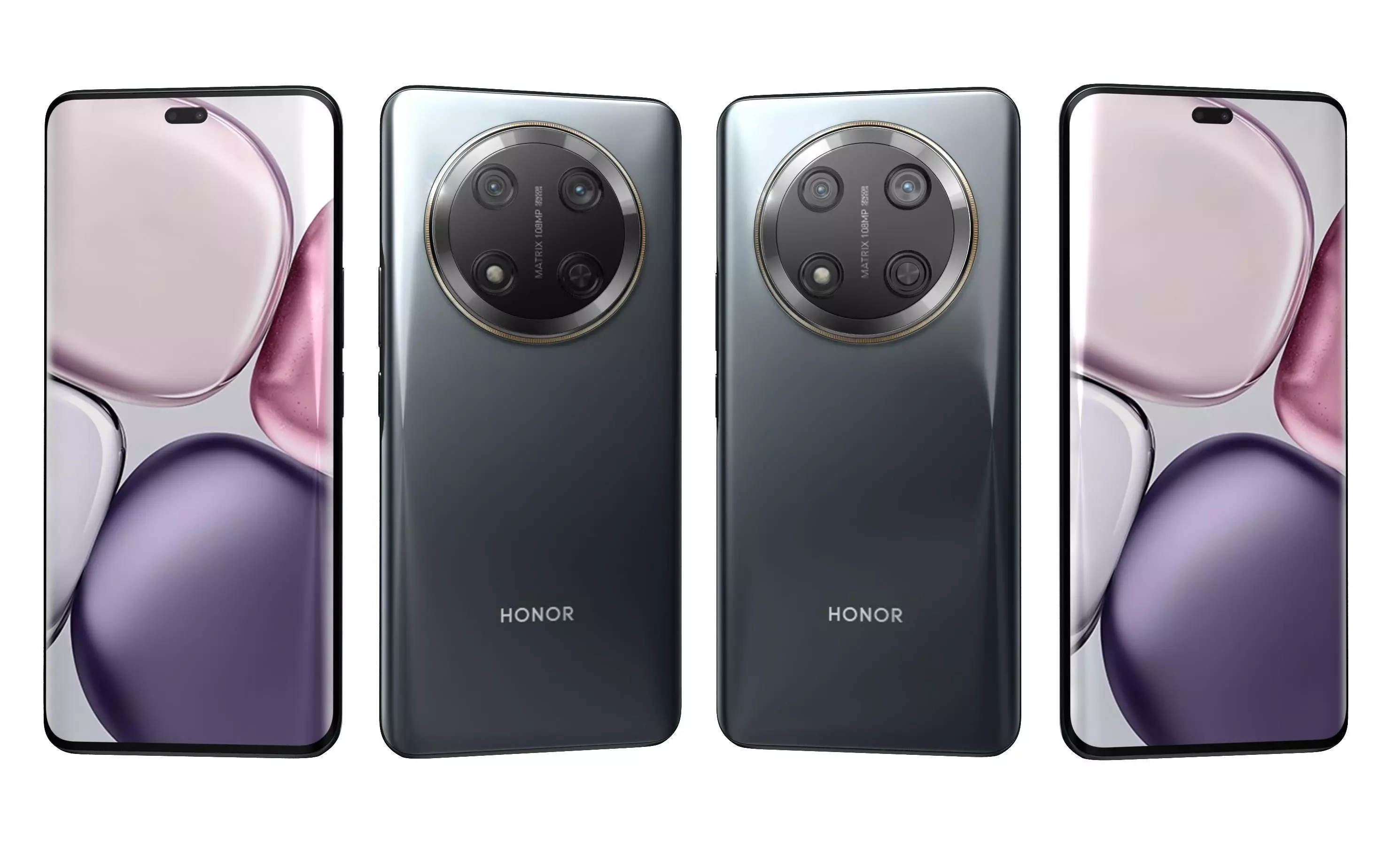 Honor X9C All Colors High Poly 3D model_6