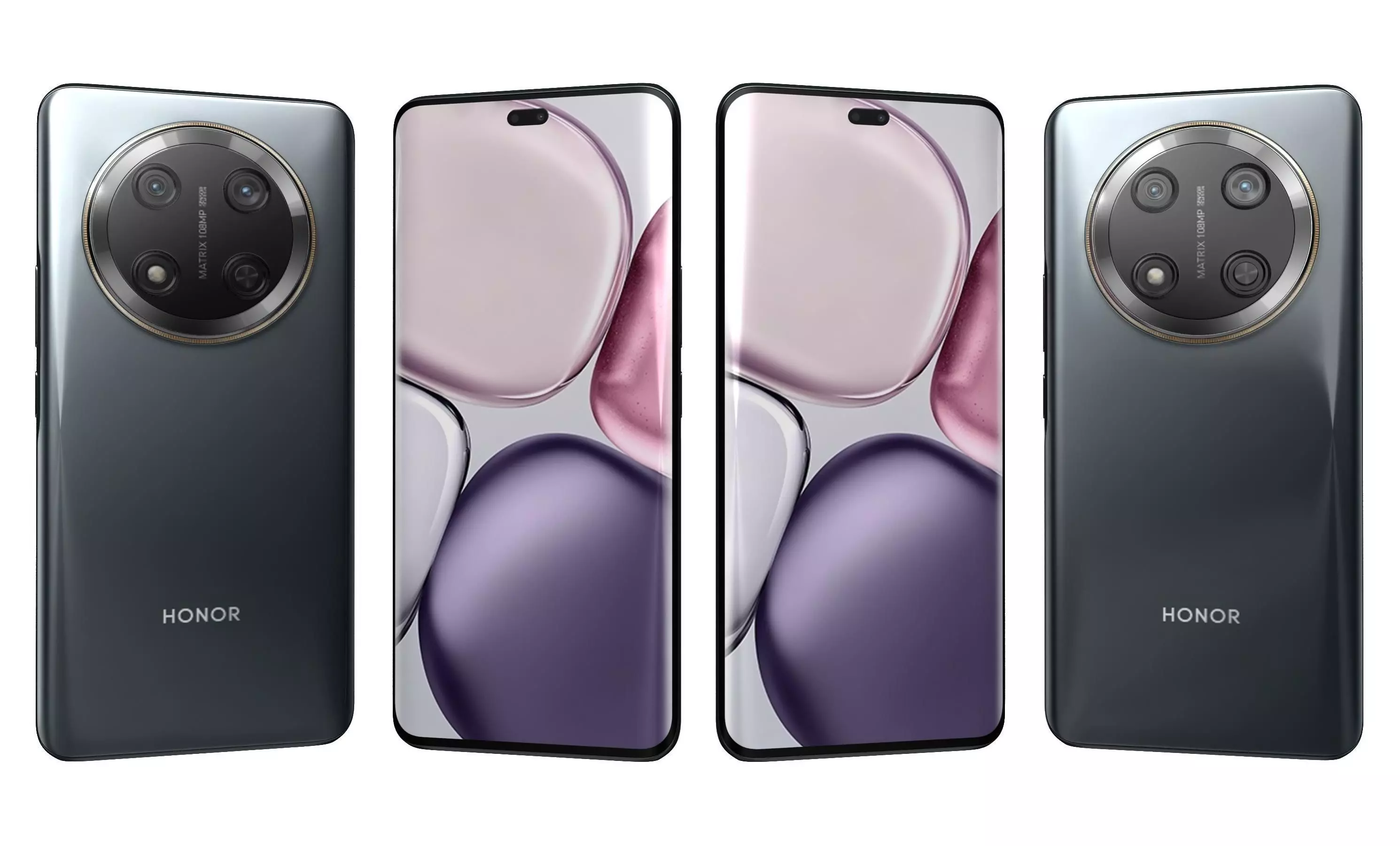 Honor X9C All Colors High Poly 3D model_2