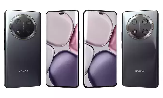 Honor X9C Titanium Black High Poly