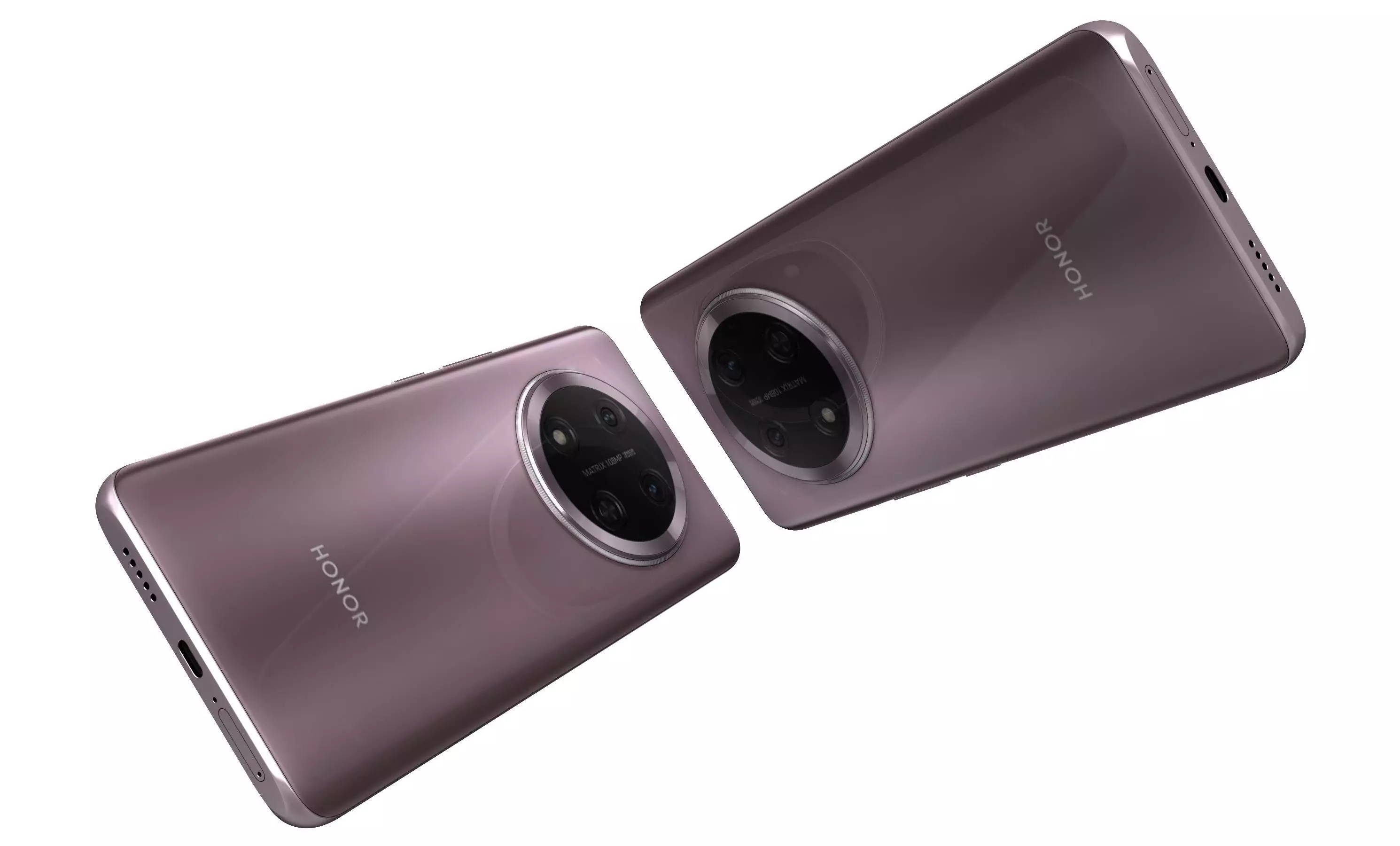 Honor X9C Titanium Purple High Poly 3D model_14