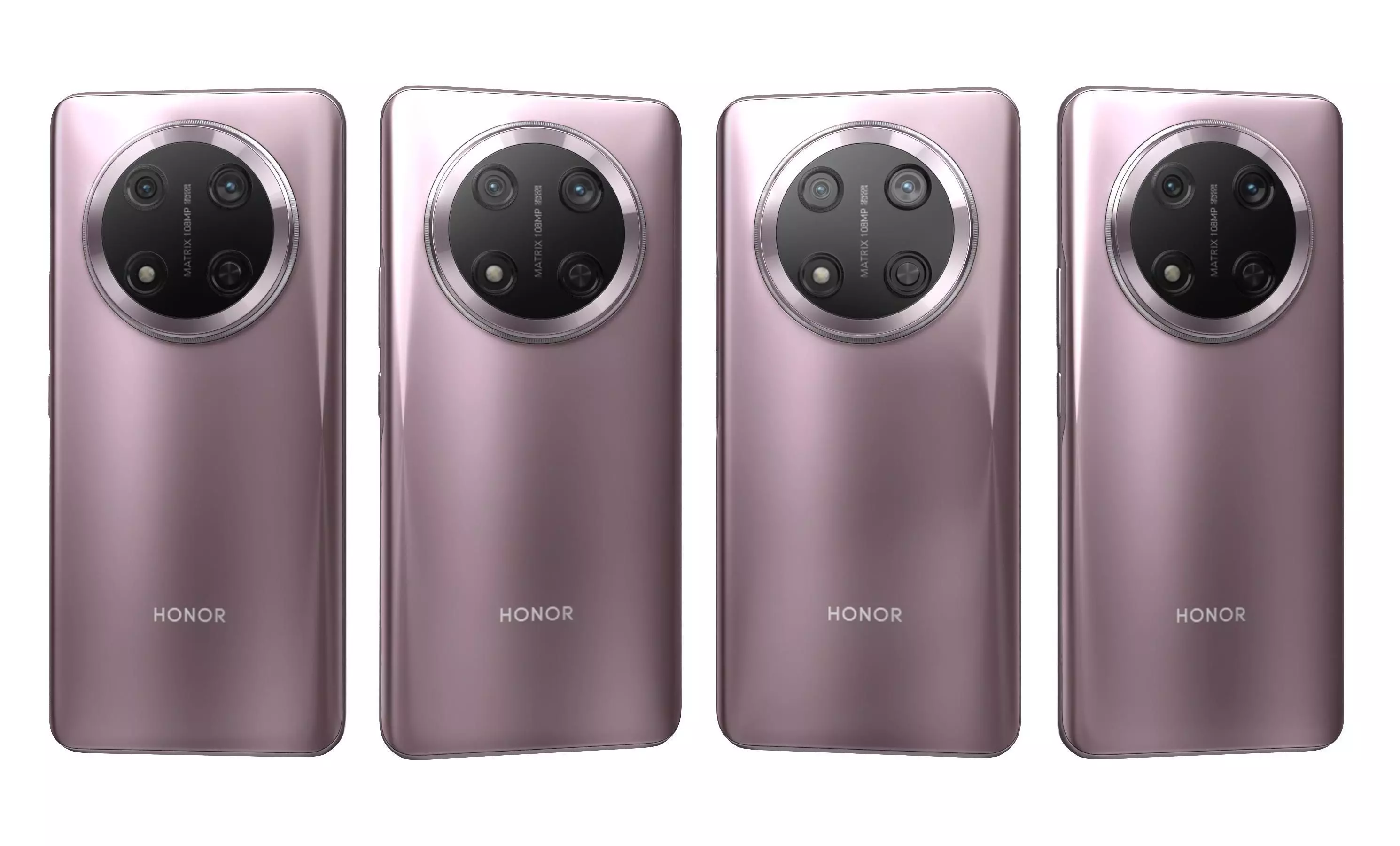 Honor X9C Titanium Purple High Poly 3D model_11