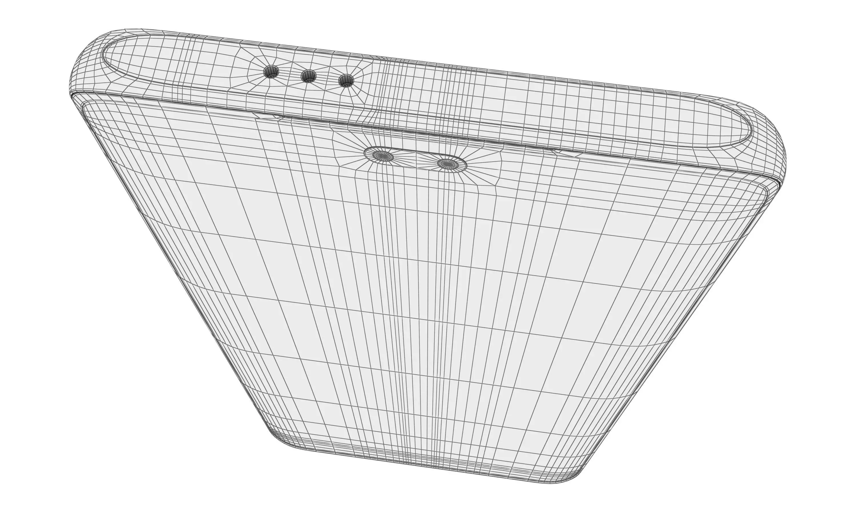 Honor X9C Titanium Purple High Poly 3D model_19