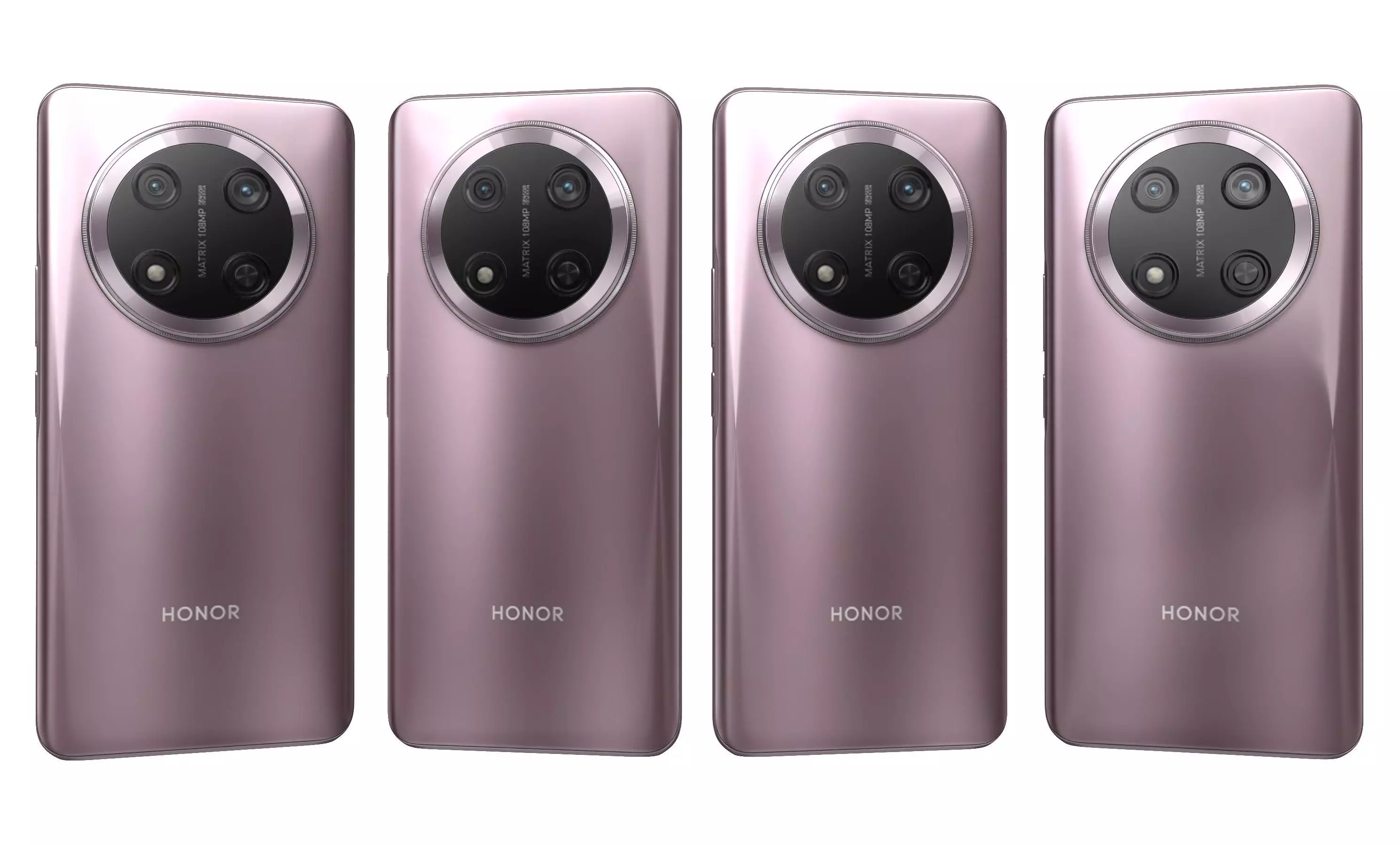 Honor X9C Titanium Purple High Poly 3D model_6