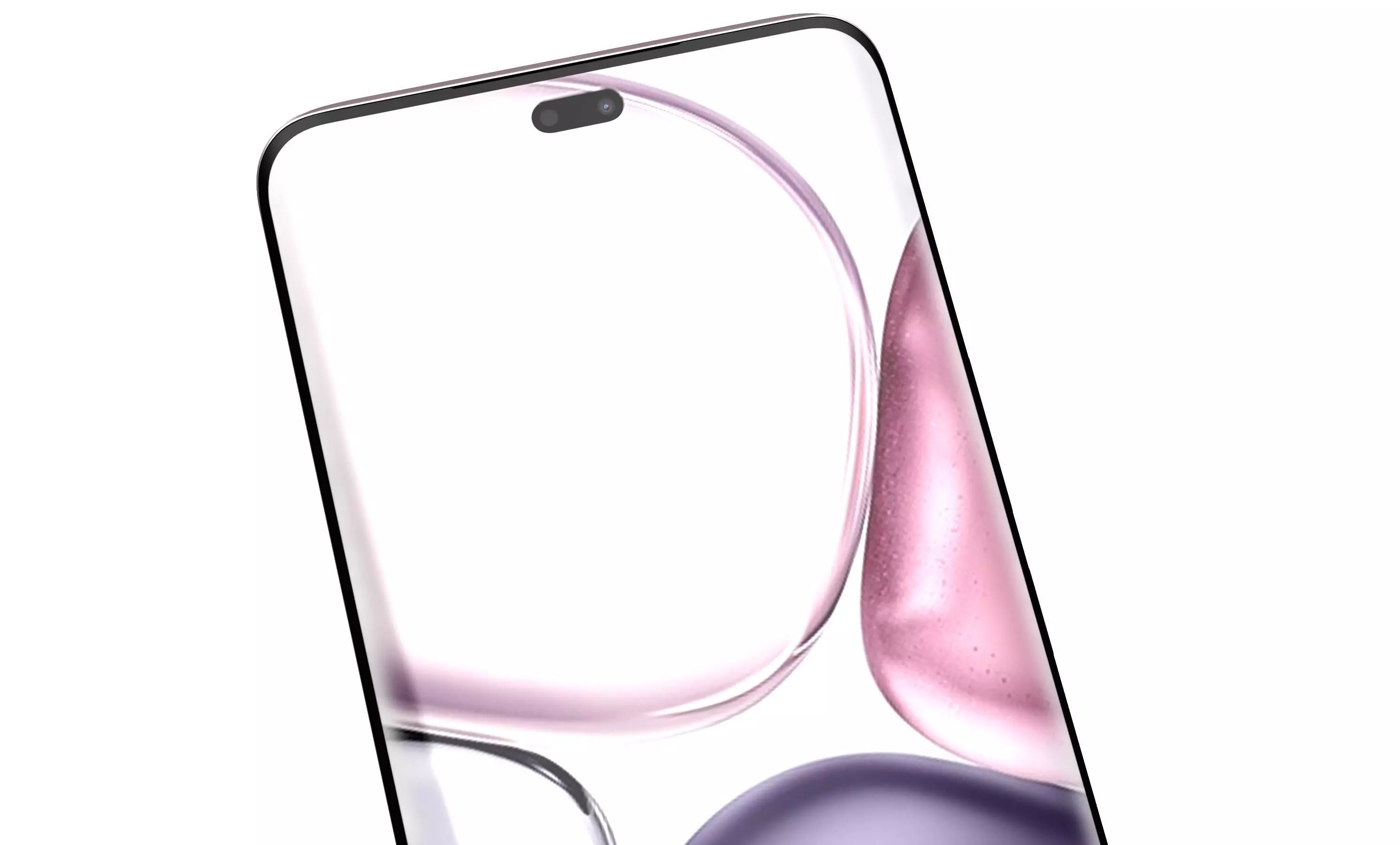 Honor X9C Titanium Purple High Poly 3D model_1