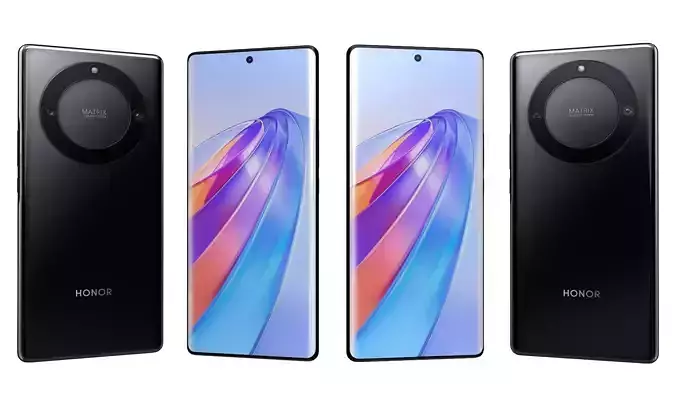 Honor X40 Black High Poly