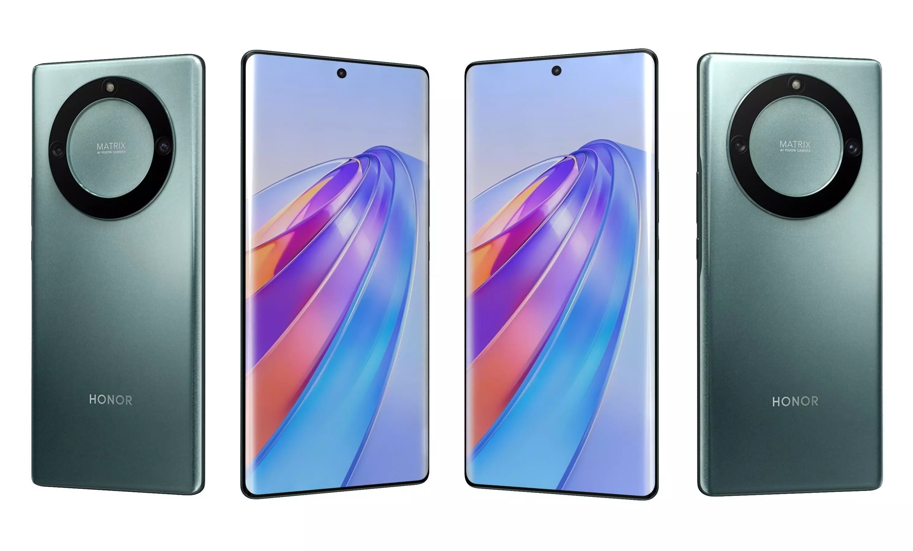 Honor X40 Green High Poly 3D model_28