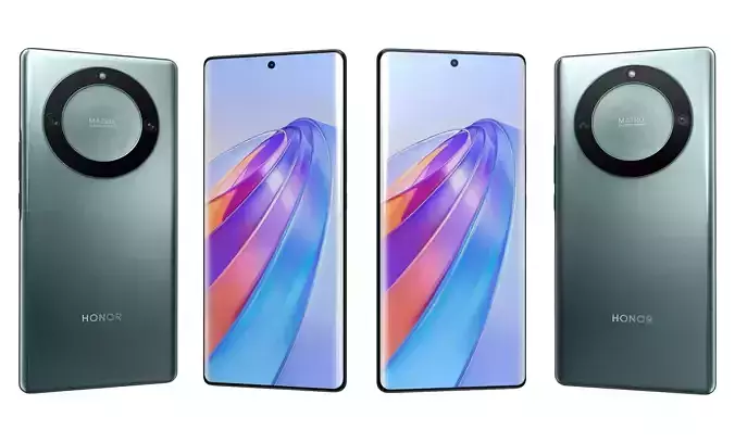 Honor X40 Green High Poly