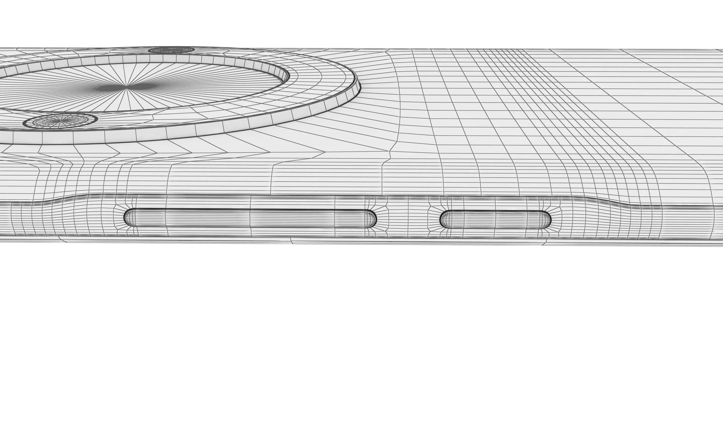 Honor X40 Green High Poly 3D model_24