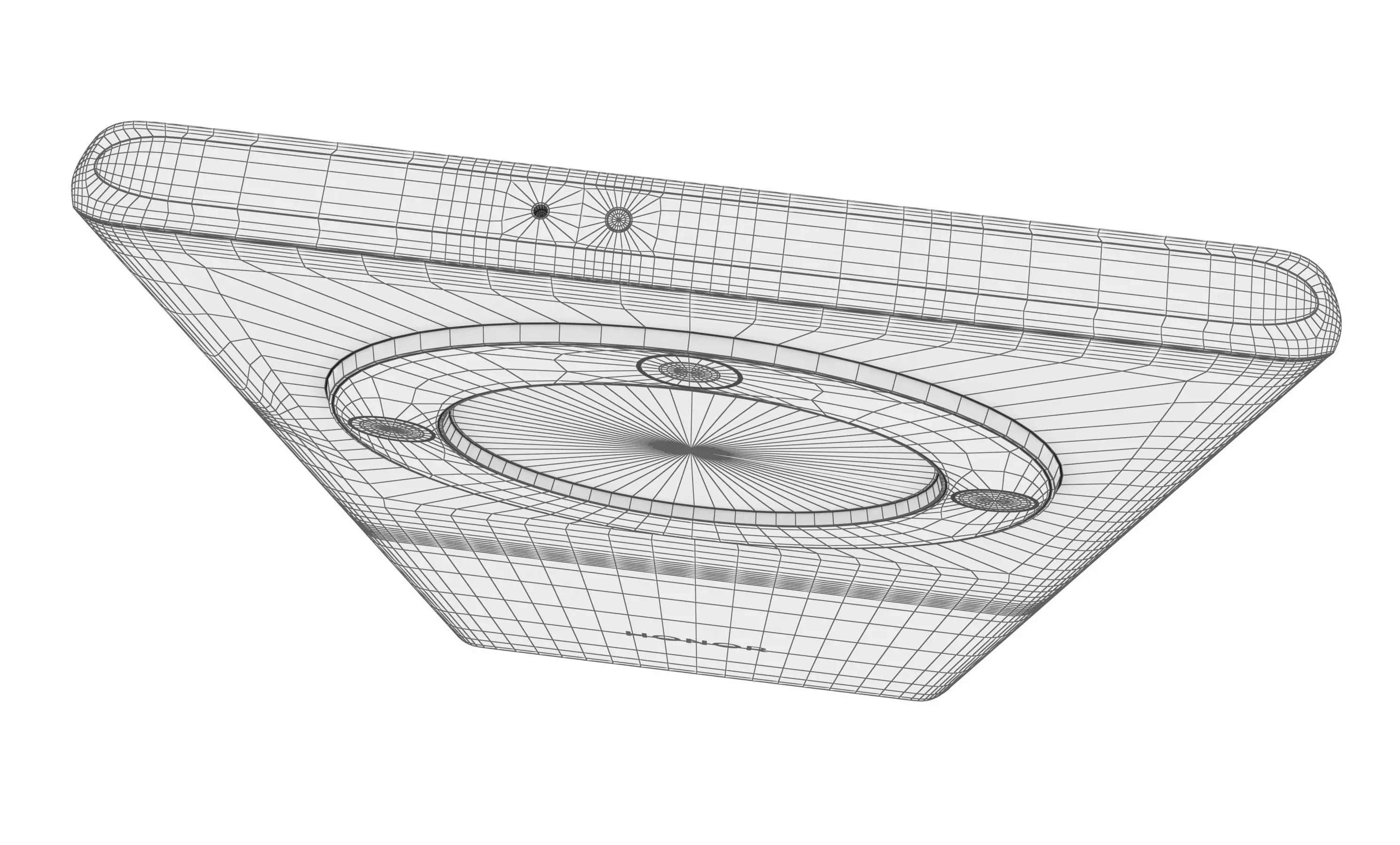 Honor X40 Green High Poly 3D model_14