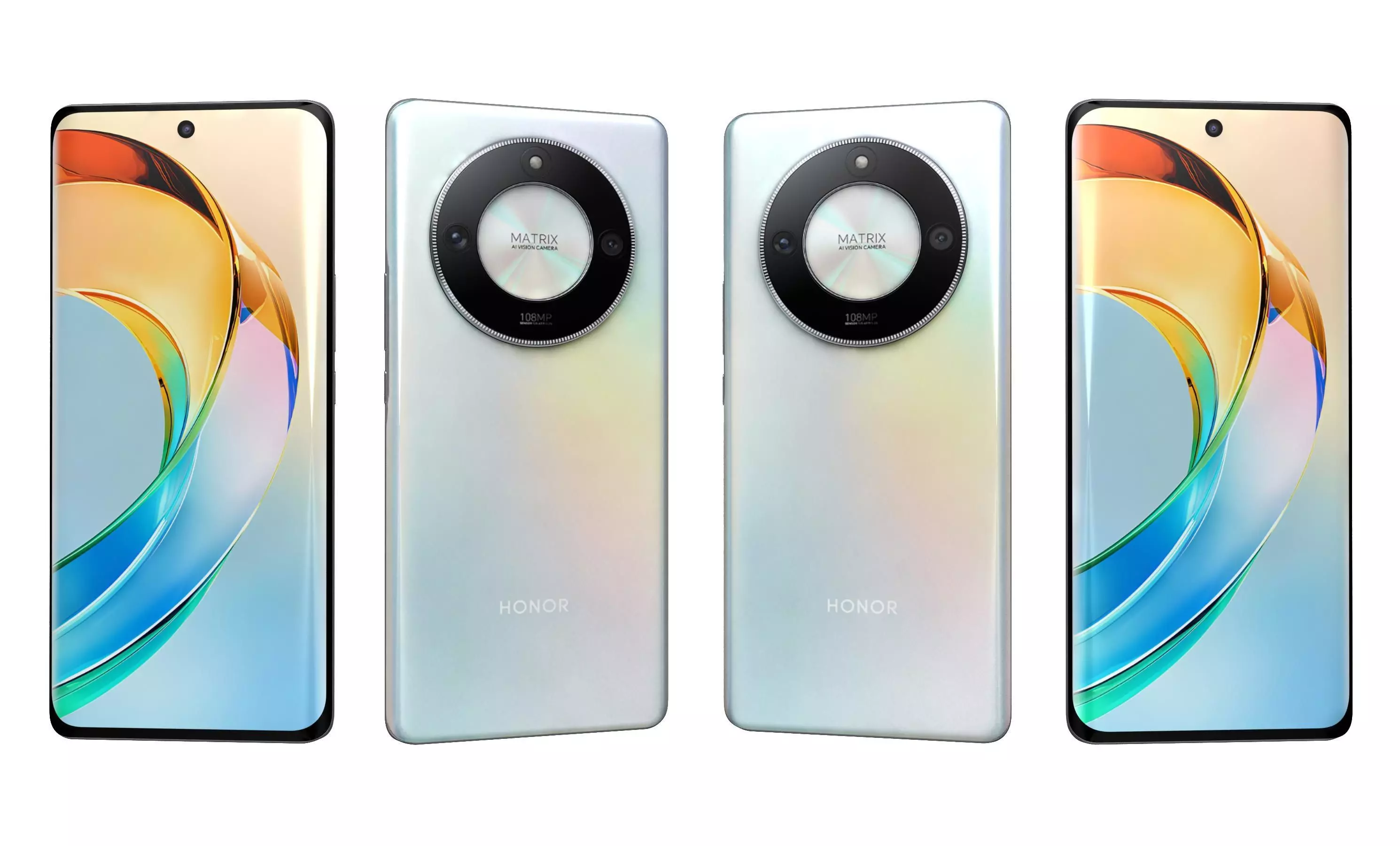 Honor X50 All Colors High Poly 3D model_29