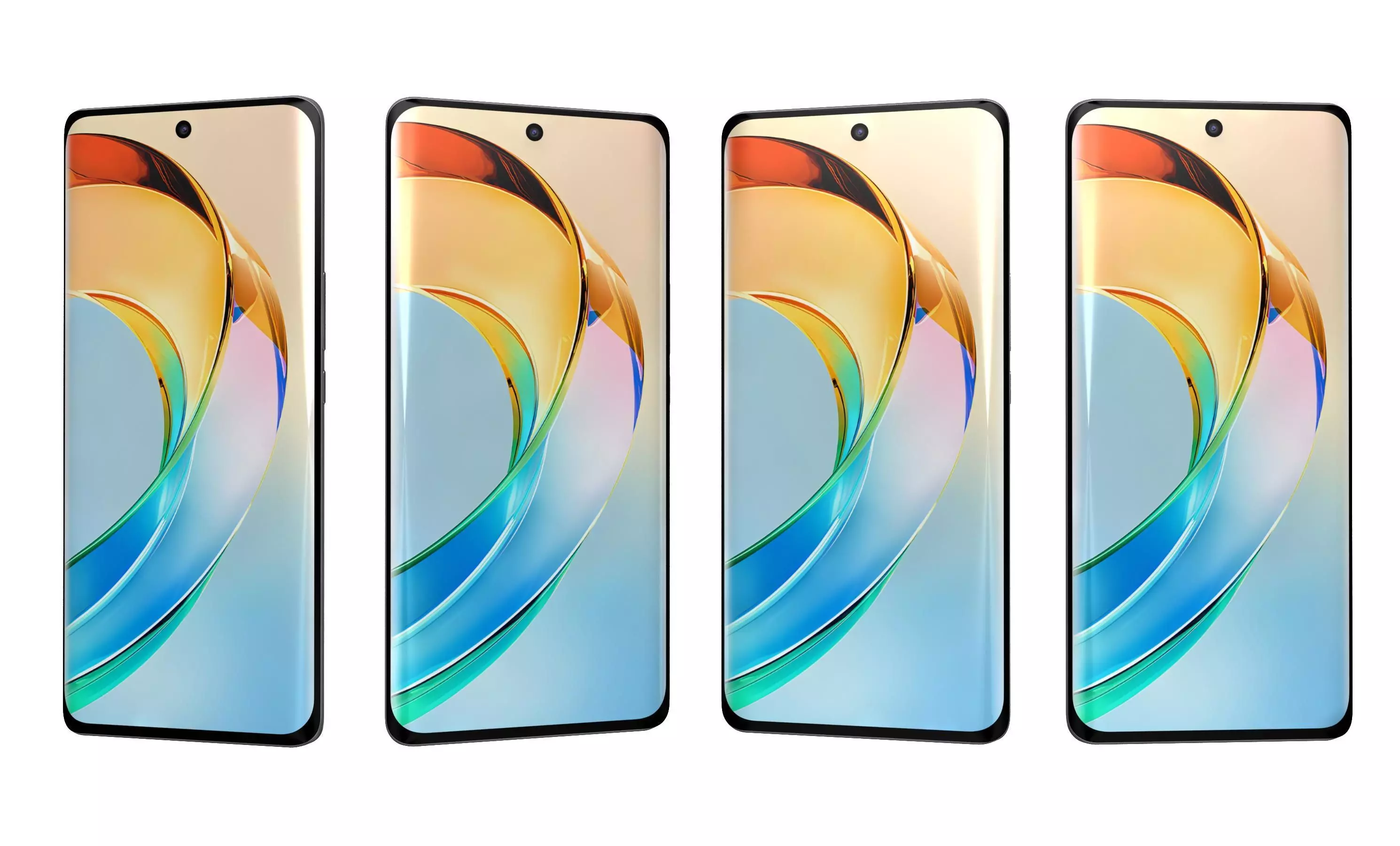 Honor X50 All Colors High Poly 3D model_32