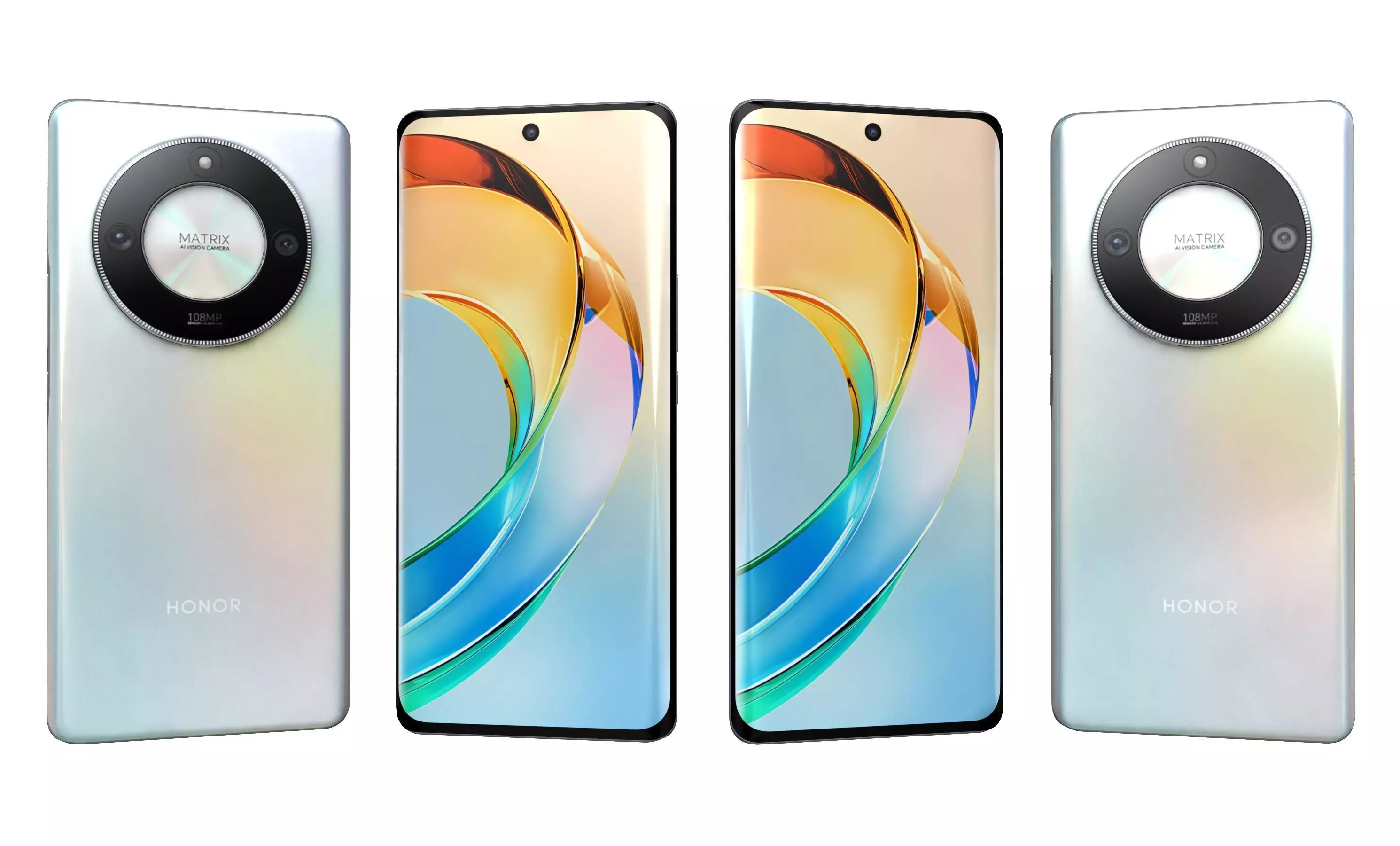 Honor X50 All Colors High Poly 3D model_25