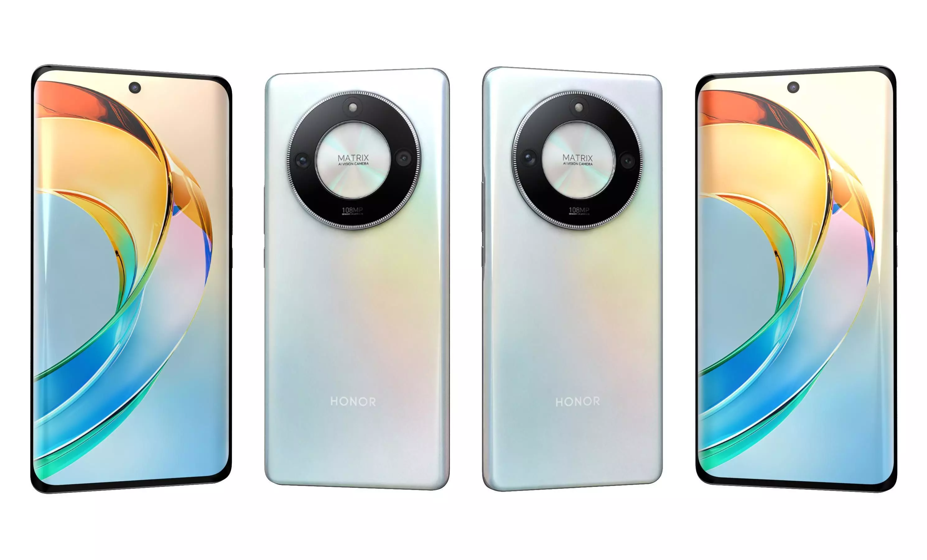 Honor X50 All Colors High Poly 3D model_27