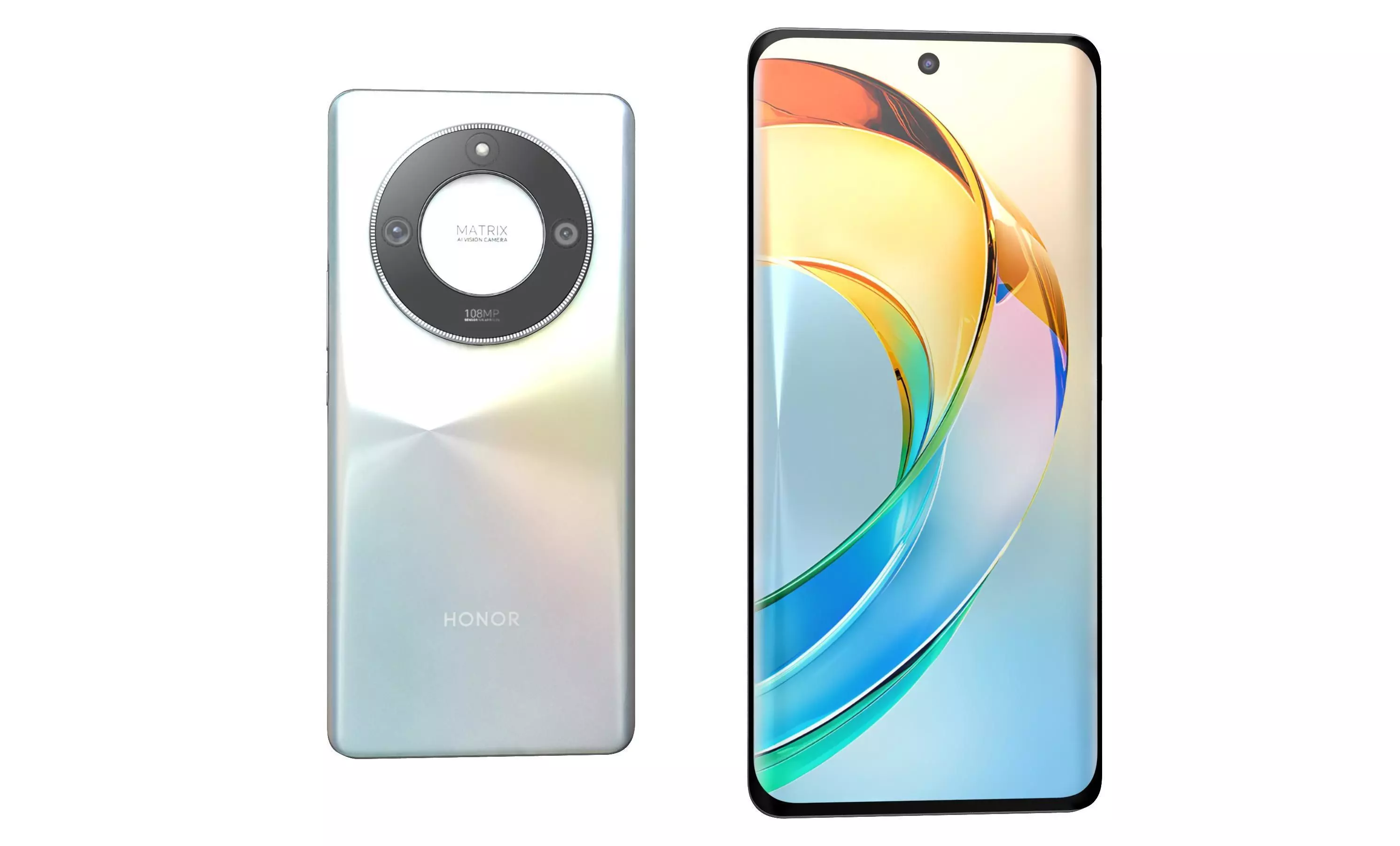 Honor X50 All Colors High Poly 3D model_33