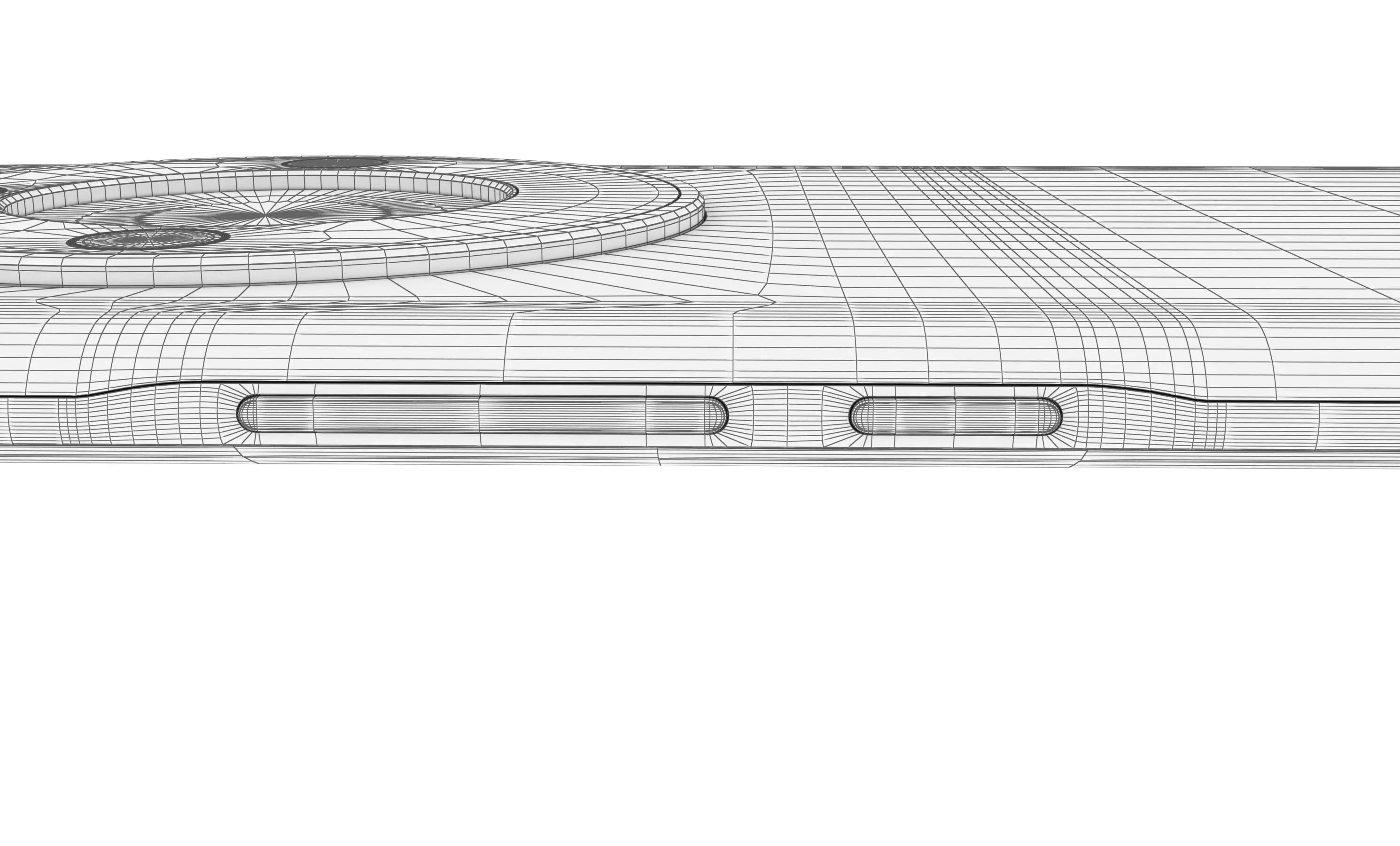 Honor X50 Black High Poly 3D model_21