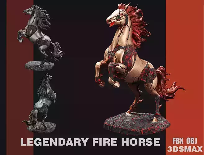 Legendary Fire Horse