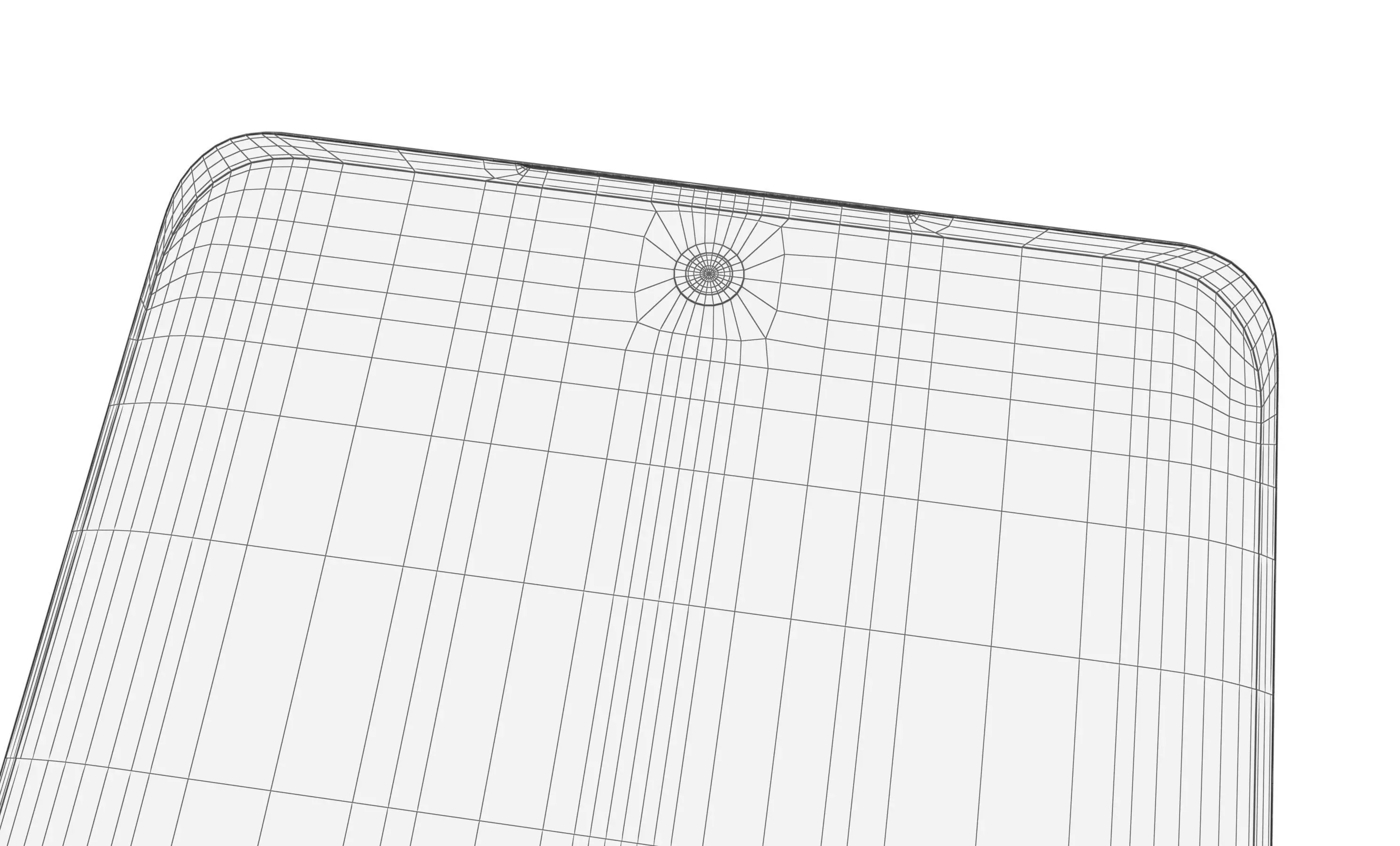 Honor X50 Blue High Poly 3D model_18