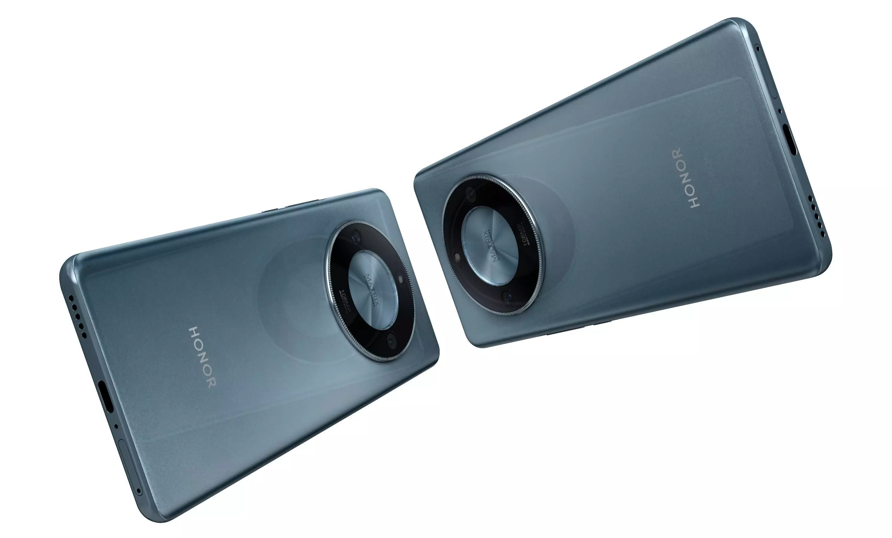 Honor X50 Blue High Poly 3D model_4