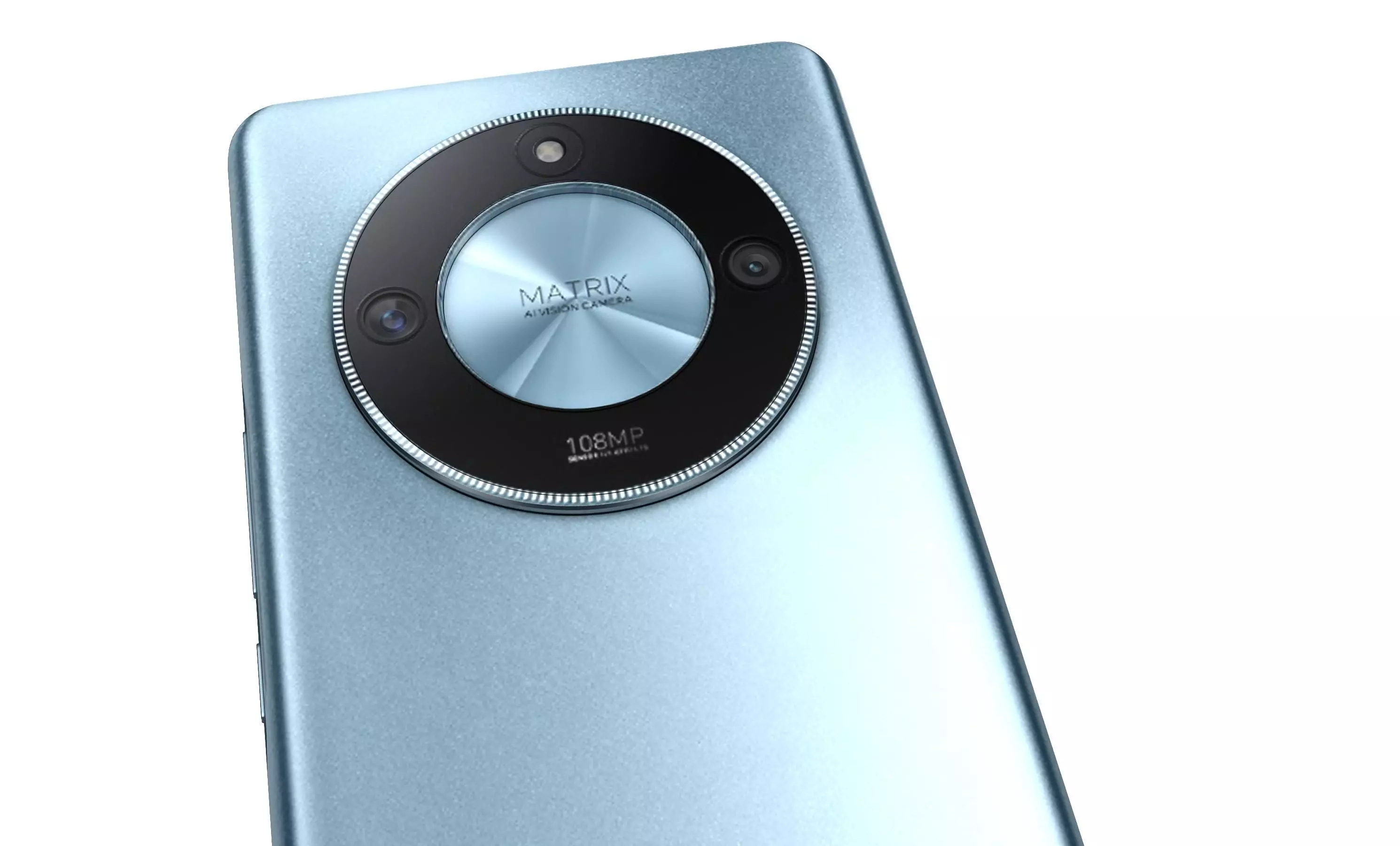 Honor X50 Blue High Poly 3D model_9