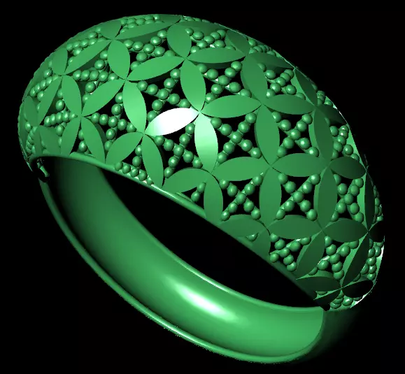 Rings 3D print model_2