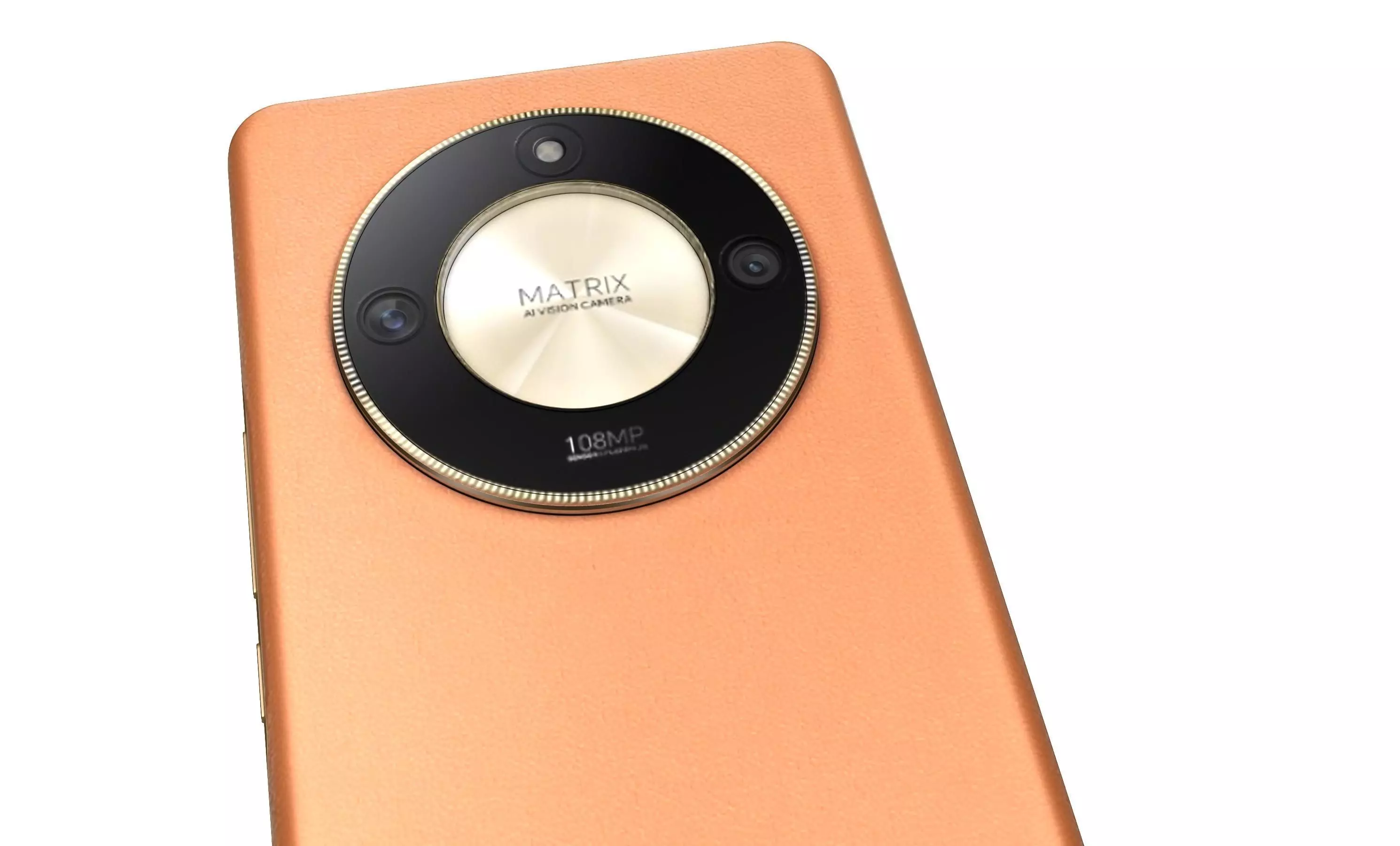 Honor X50 Orange High Poly 3D model_19