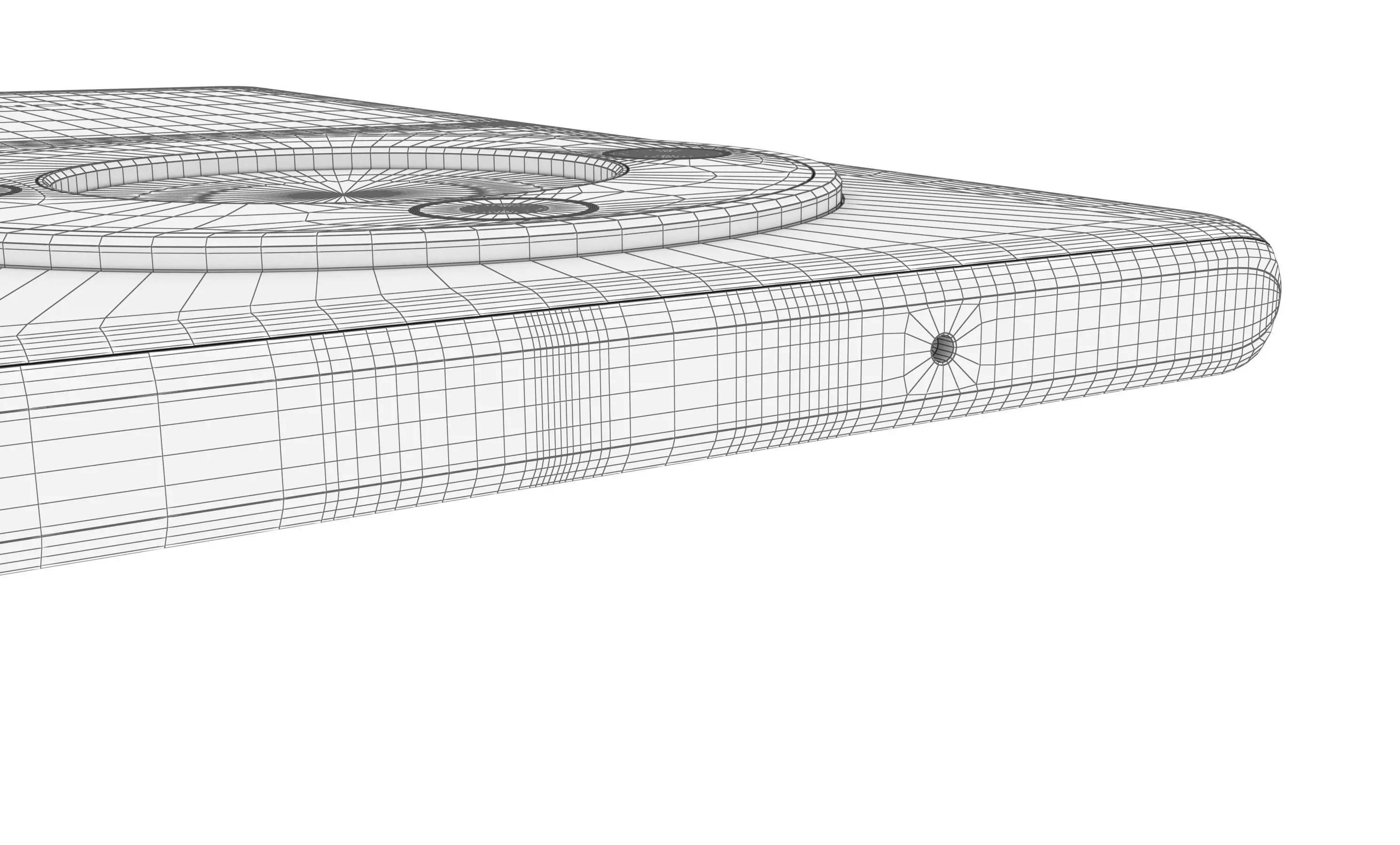 Honor X50 Orange High Poly 3D model_24