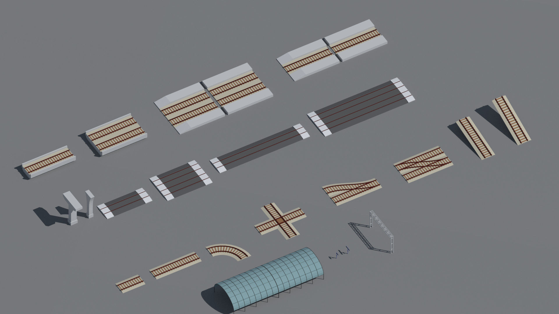 SimplePoly Urban - Low Poly Assets Low-poly 3D model_25