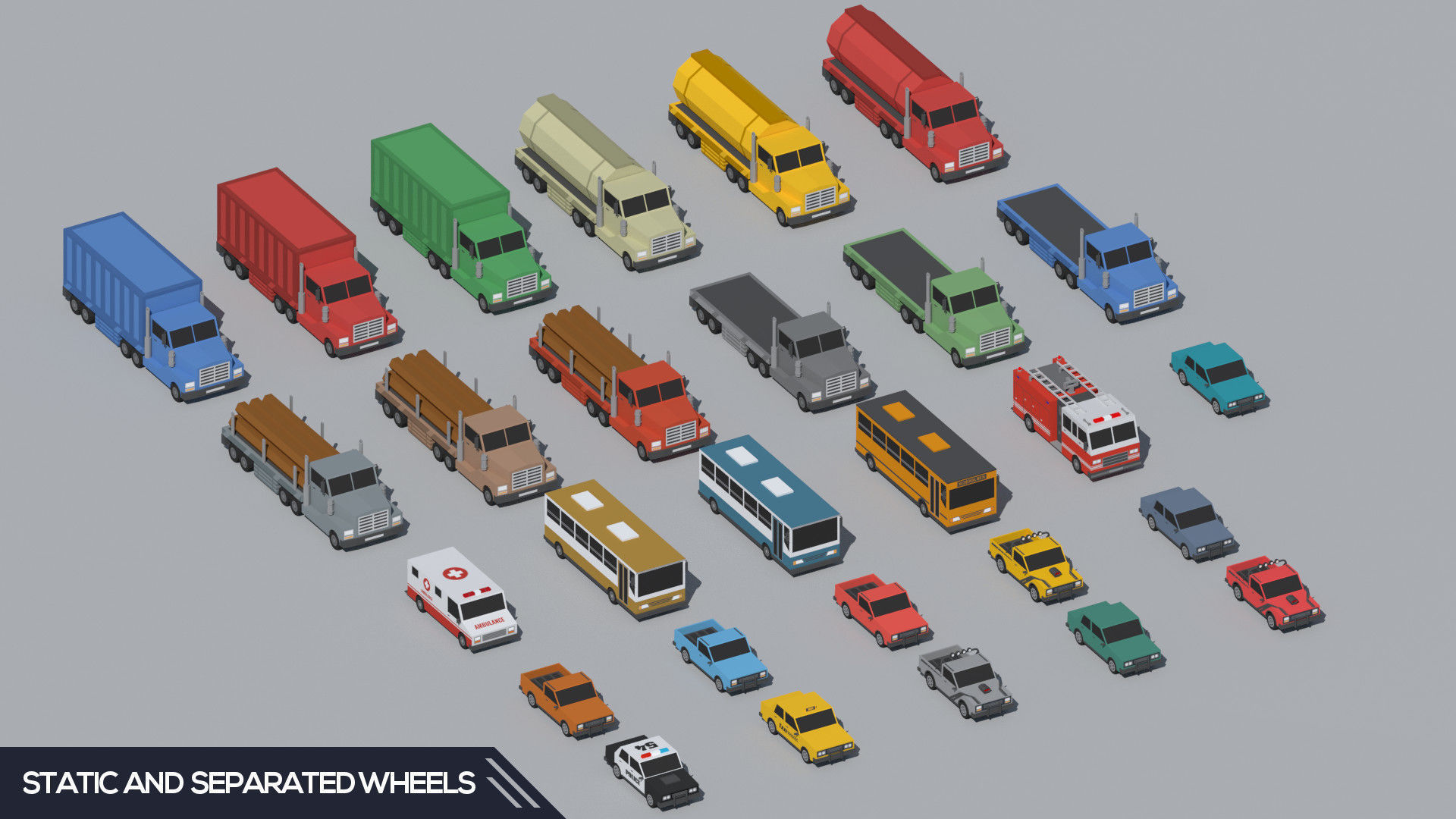 SimplePoly Urban - Low Poly Assets Low-poly 3D model_29