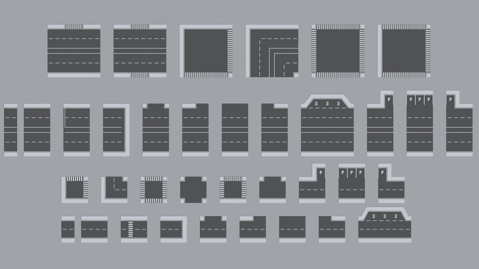 SimplePoly Urban - Low Poly Assets Low-poly 3D model_22