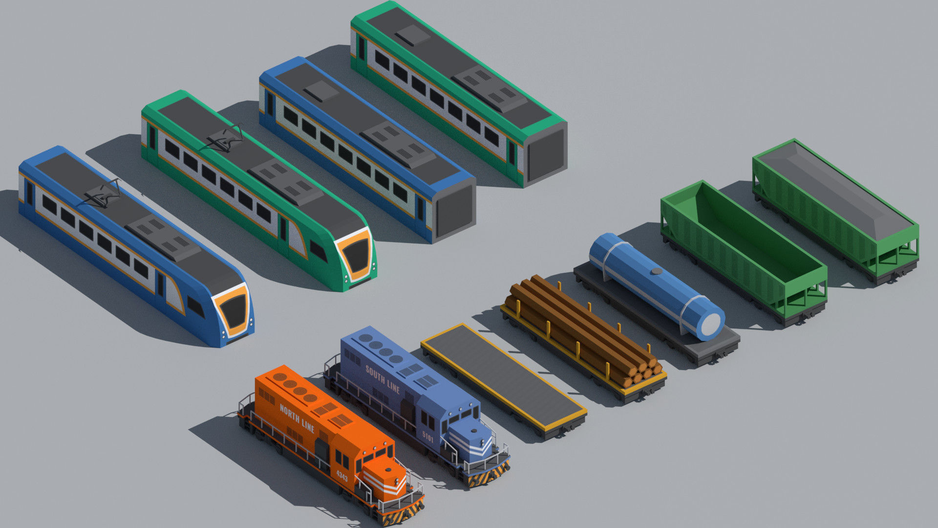 SimplePoly Urban - Low Poly Assets Low-poly 3D model_31