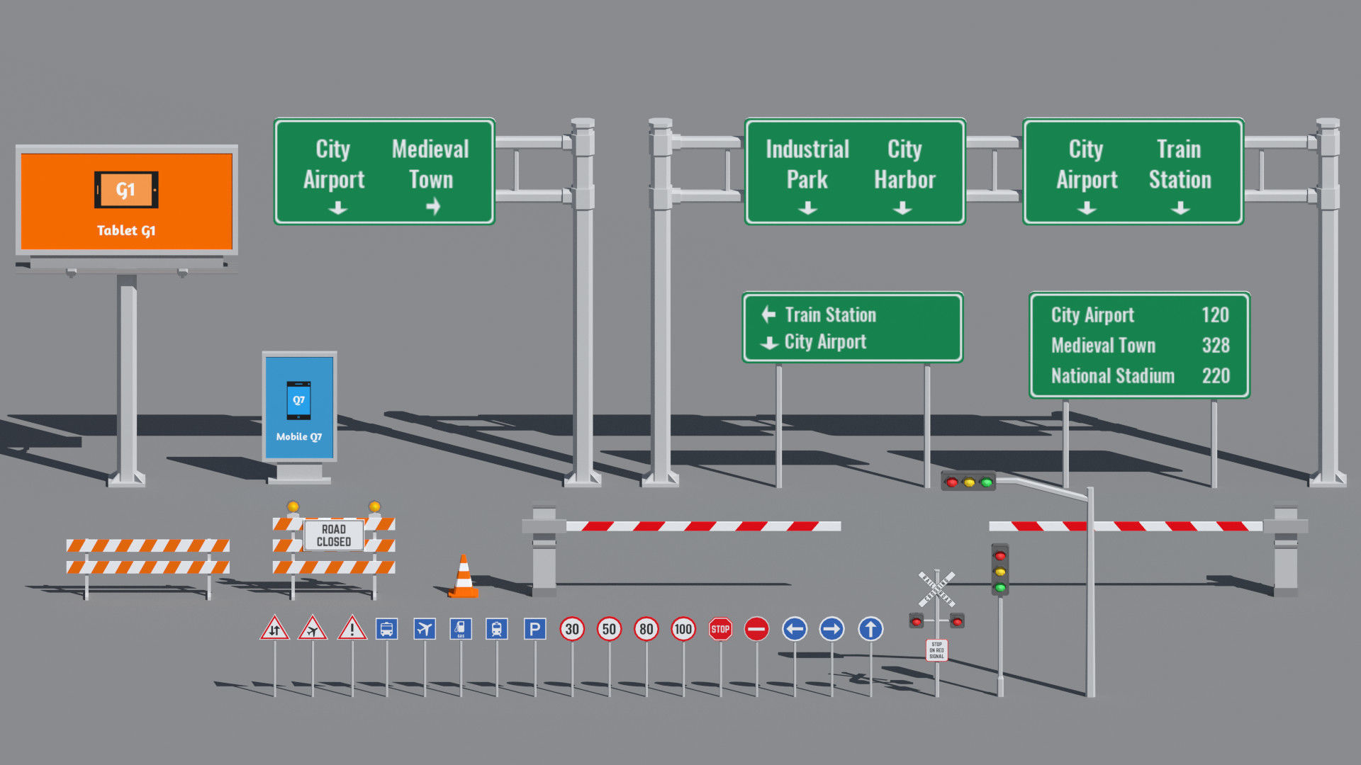 SimplePoly Urban - Low Poly Assets Low-poly 3D model_27