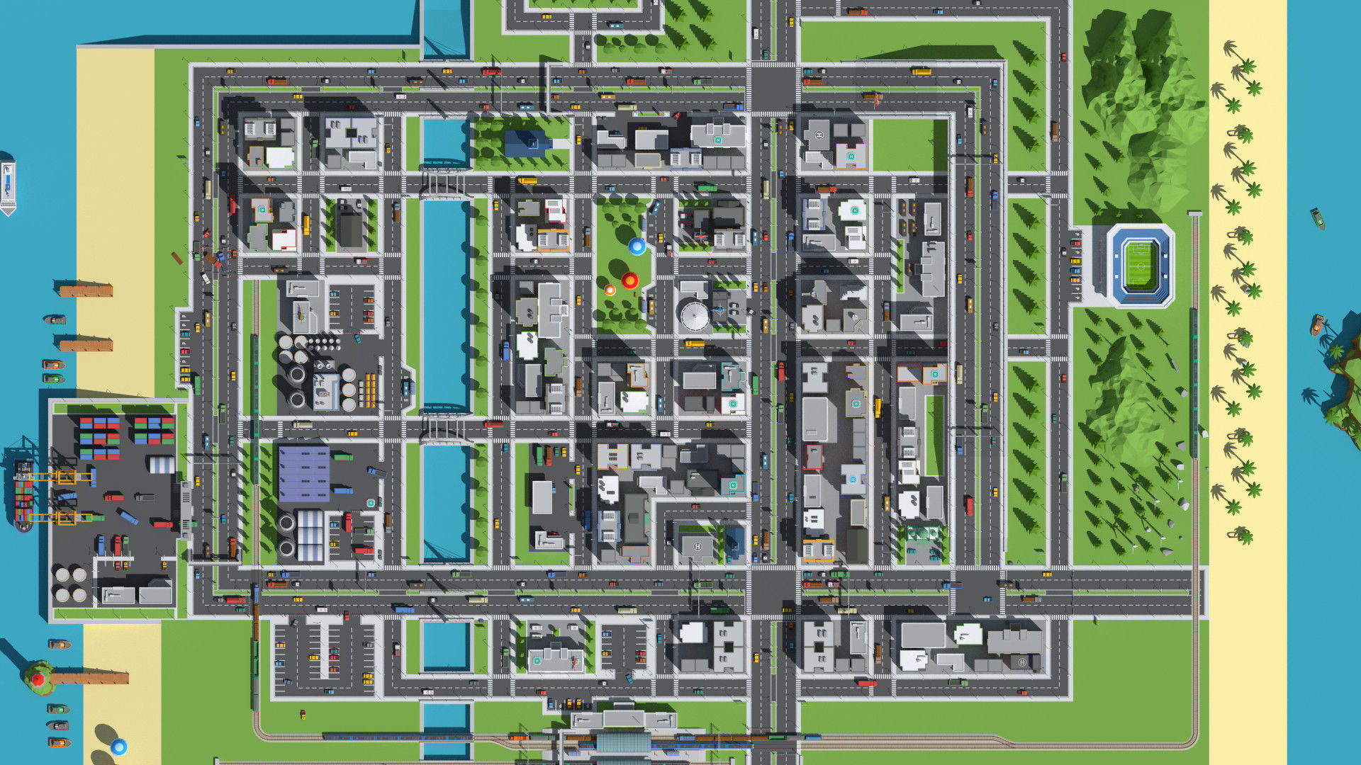 SimplePoly Urban - Low Poly Assets Low-poly 3D model_17