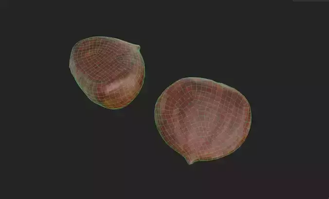 Chestnut M04 Low-poly 3D model 2