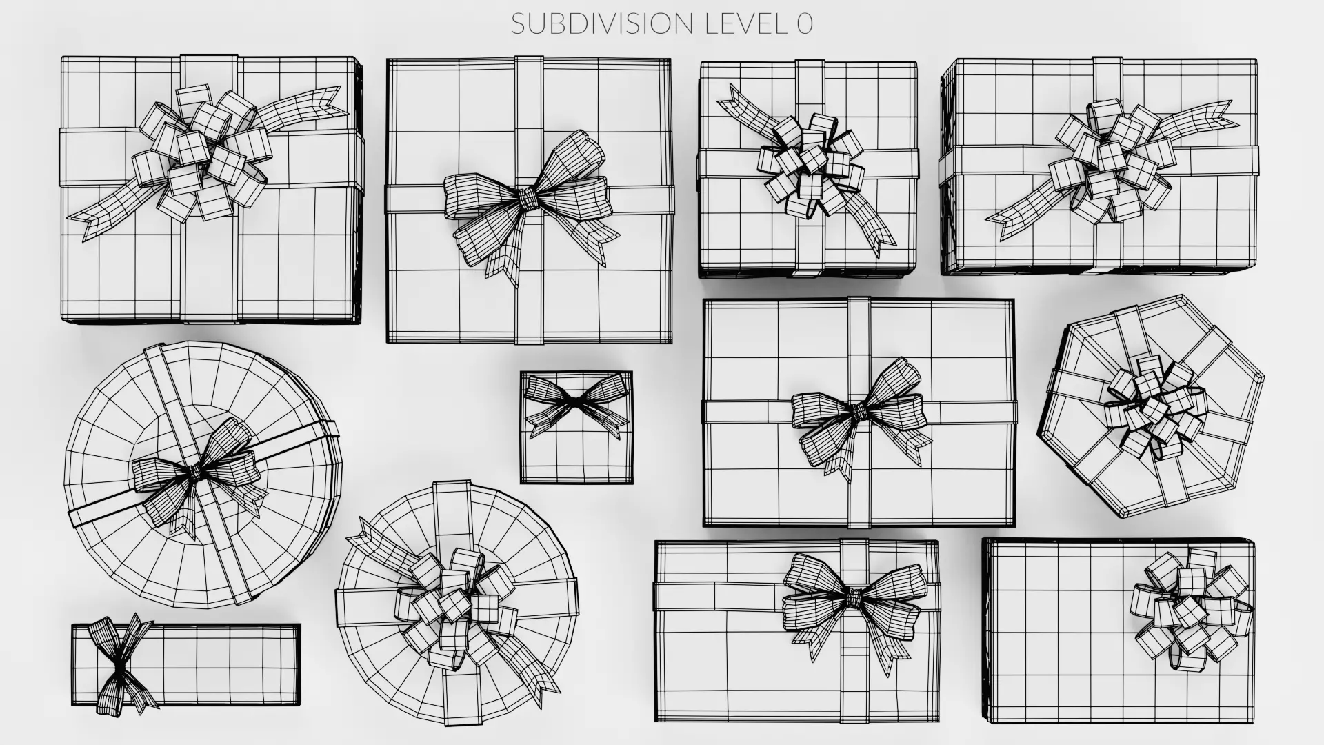 - Gifts Collection - Christmas - 3D model_30