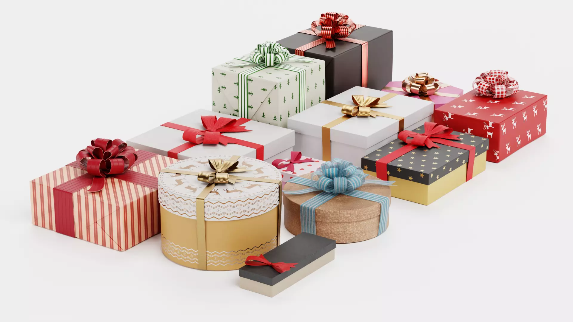 - Gifts Collection - Christmas - 3D model_3
