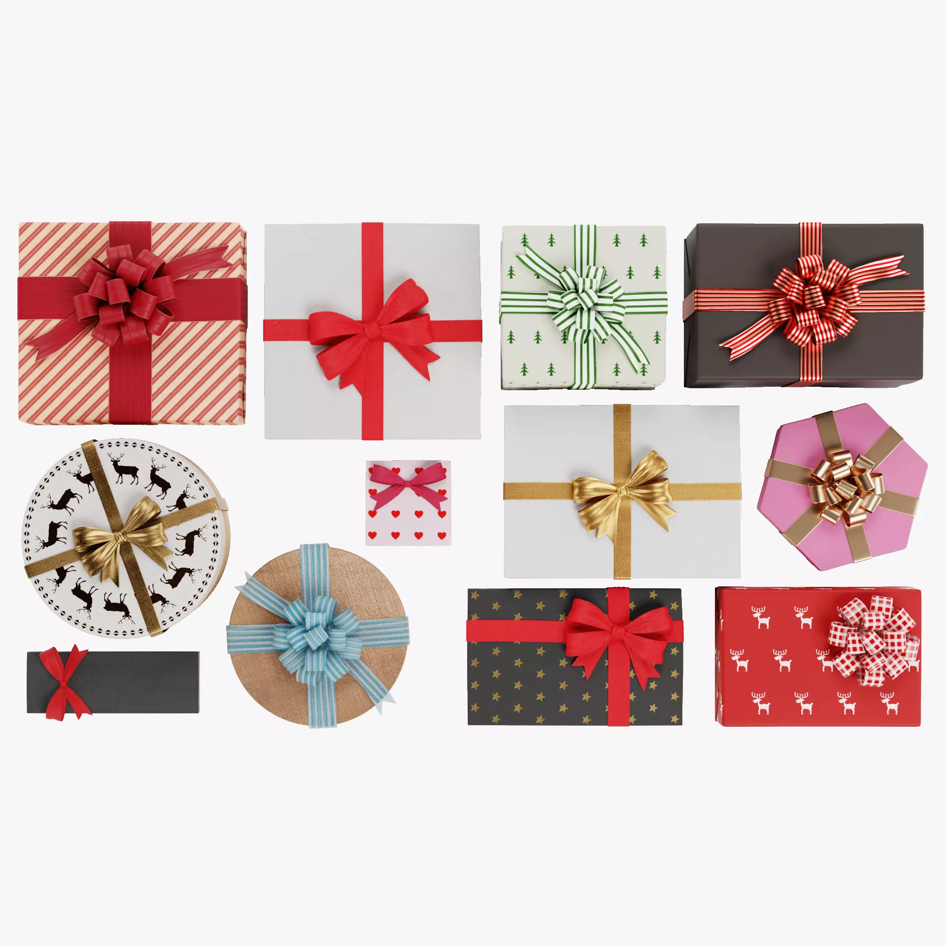 - Gifts Collection - Christmas - 3D model_34