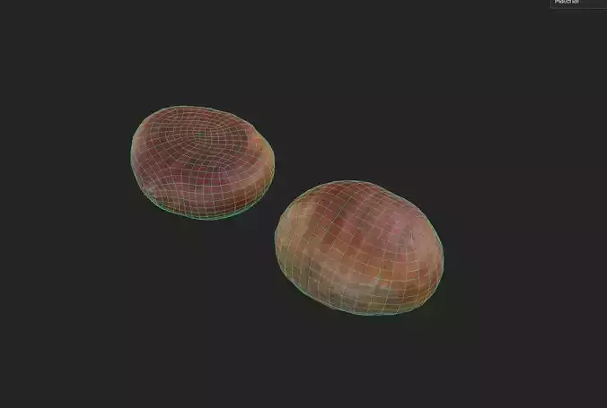 Chestnut M11 Low-poly 3D model 7