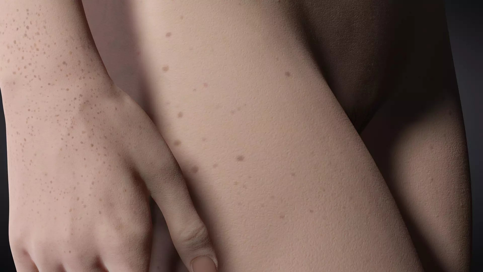 Virtual Muses  Character 5 of 10 Low-poly 3D model_9