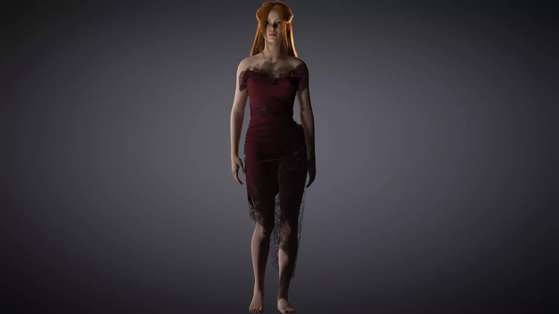 Virtual Muses  Character 5 of 10 Low-poly 3D model_27