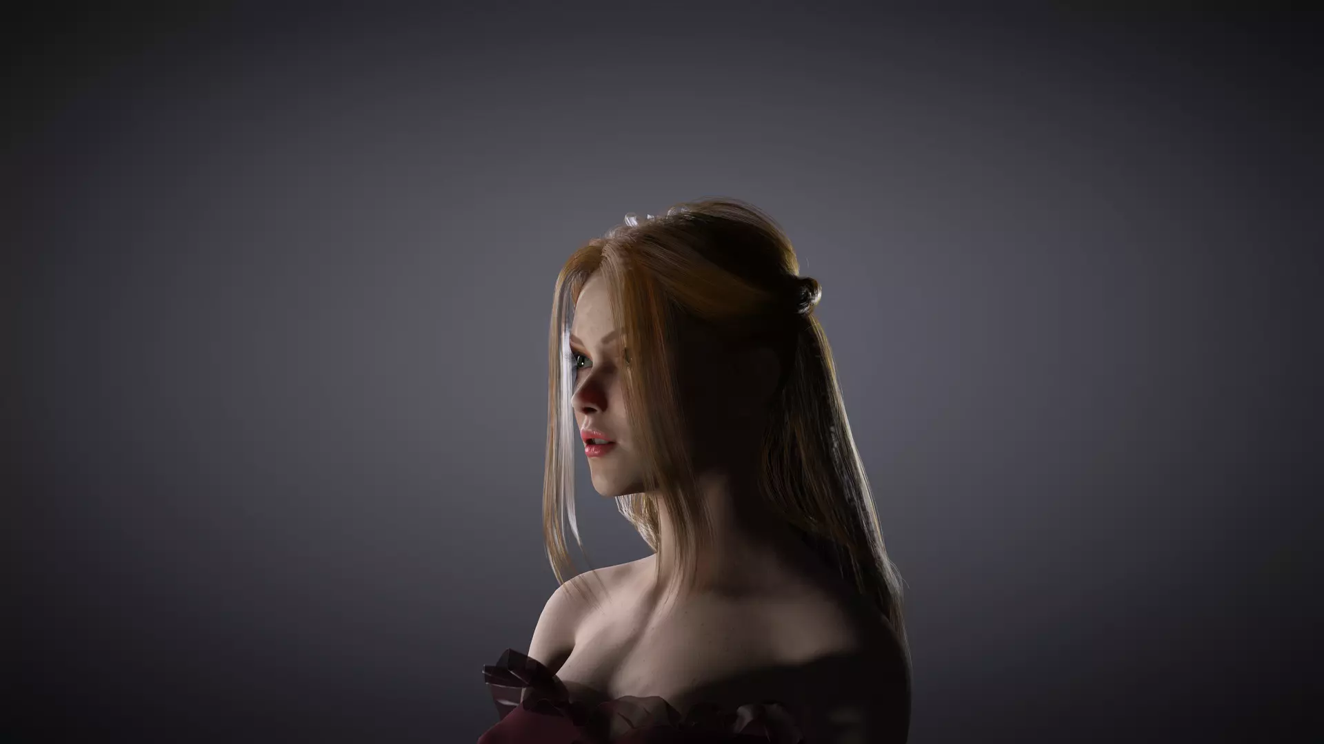 Virtual Muses  Character 5 of 10 Low-poly 3D model_11