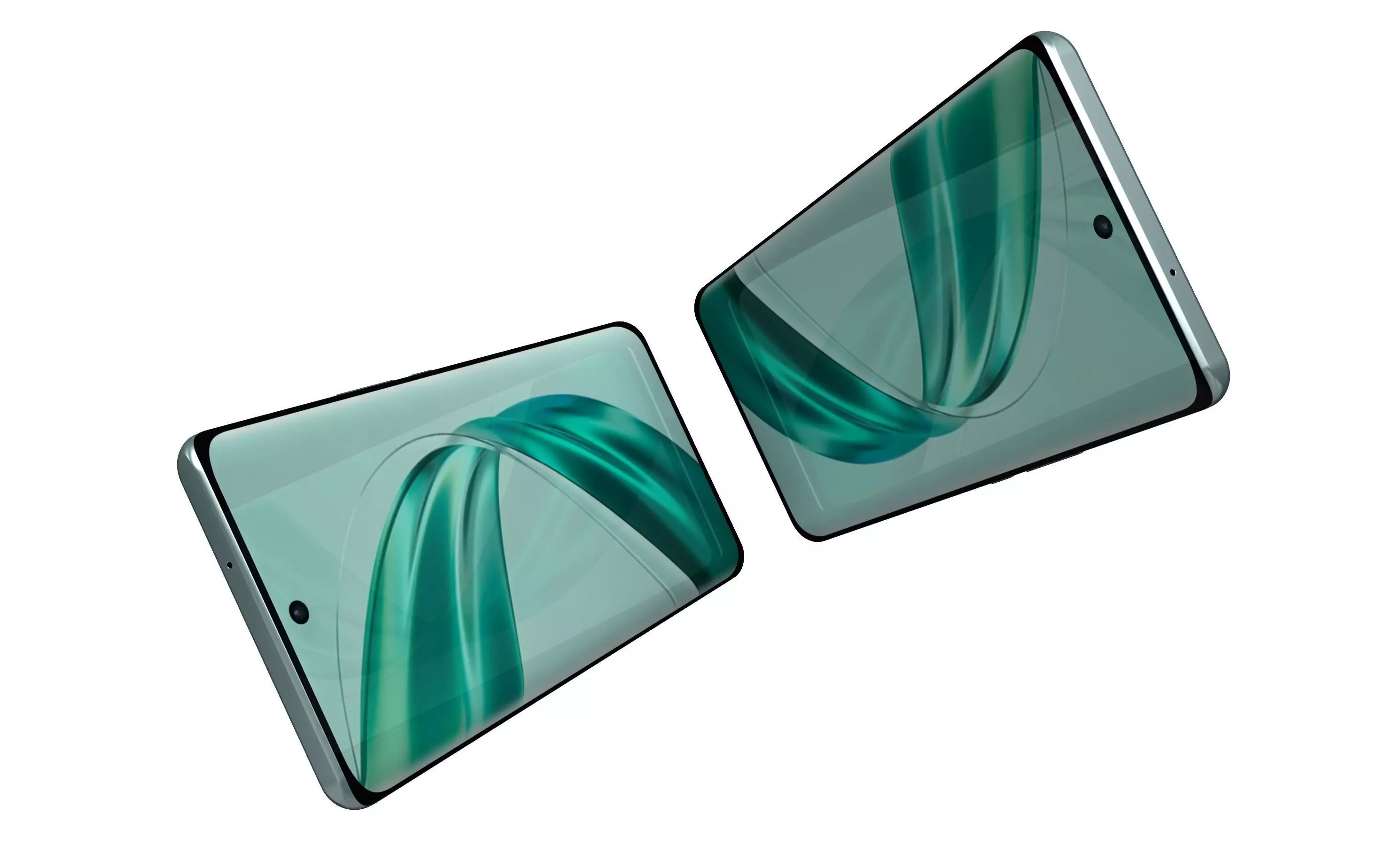 Honor X50 Pro Green High Poly 3D model_14