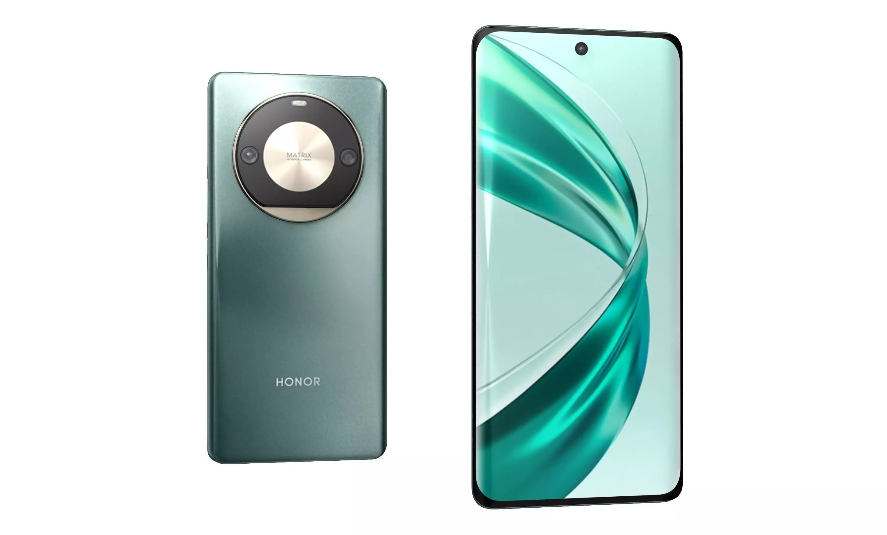 Honor X50 Pro Green High Poly 3D model_1