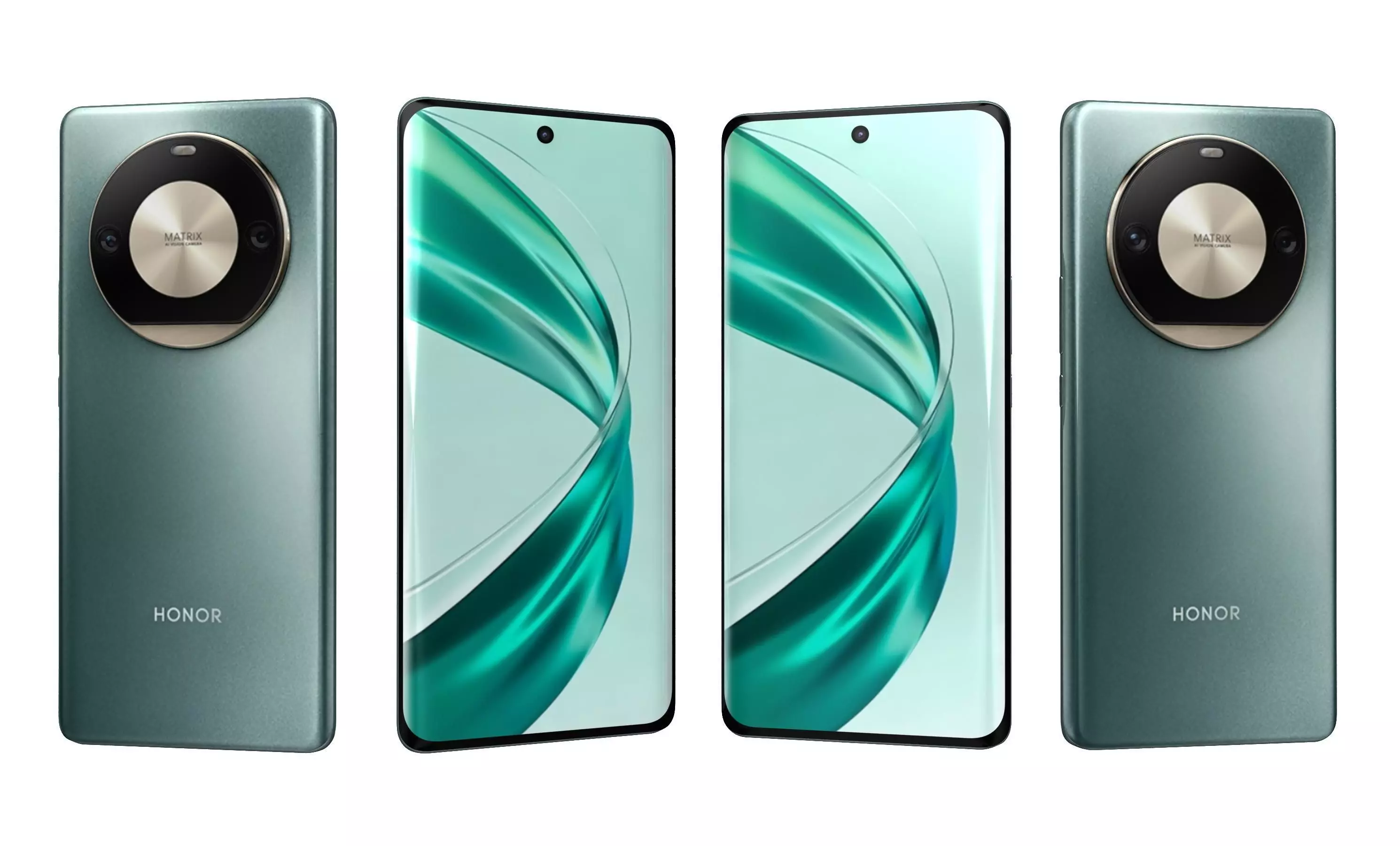 Honor X50 Pro Green High Poly 3D model_29