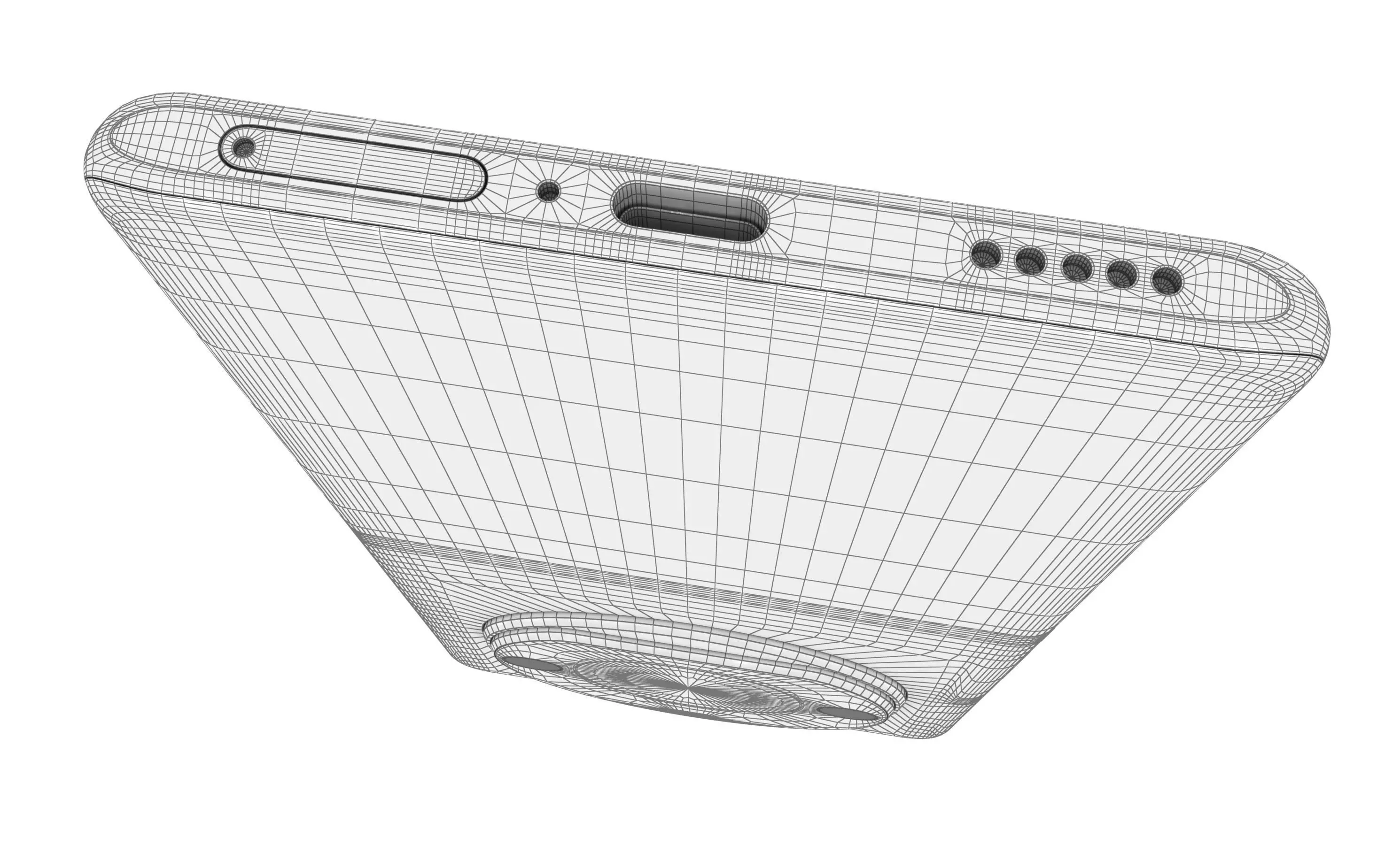 Honor X50 Pro Green High Poly 3D model_19