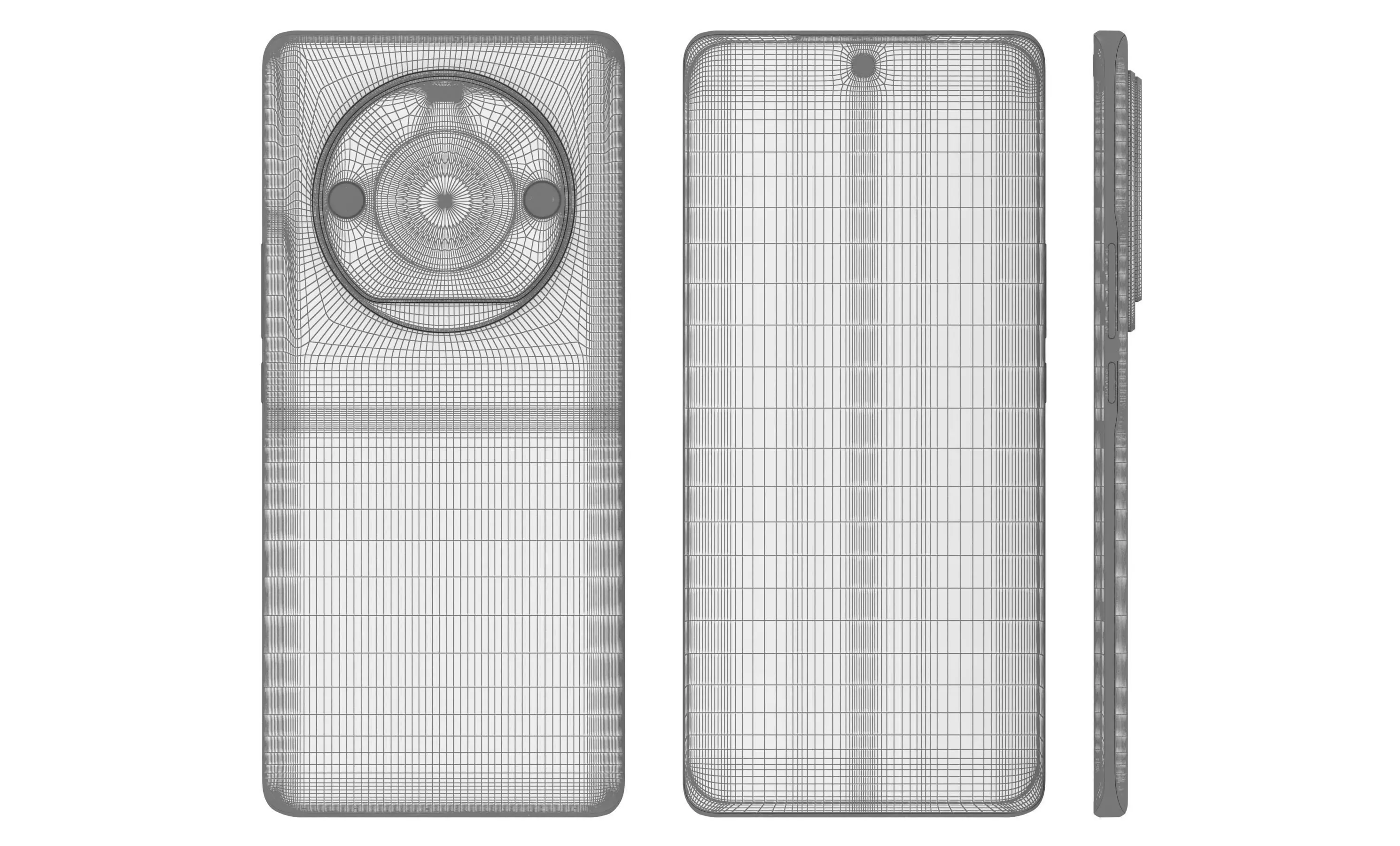 Honor X50 Pro Green High Poly 3D model_21